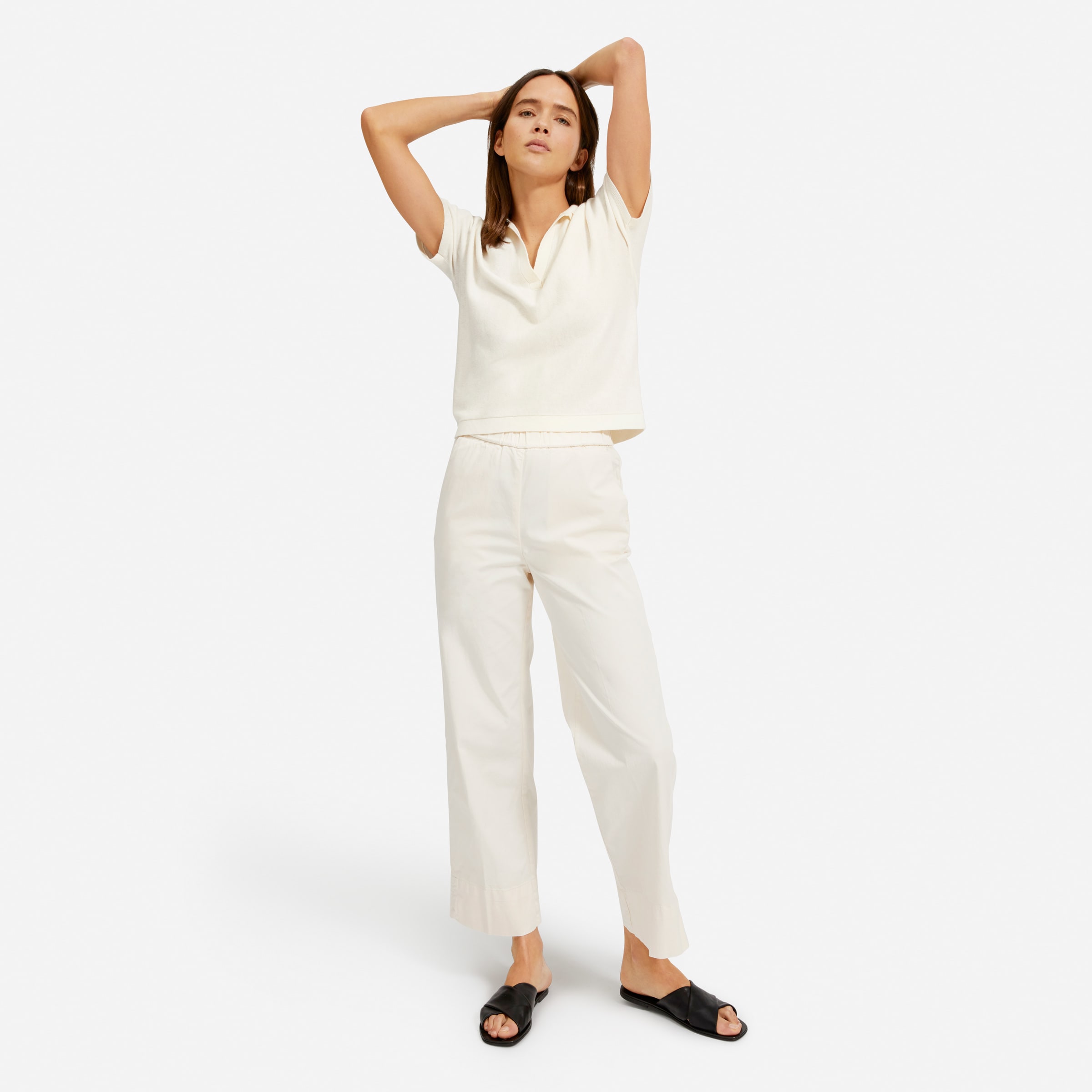 The Cotton Merino Polo Everlane