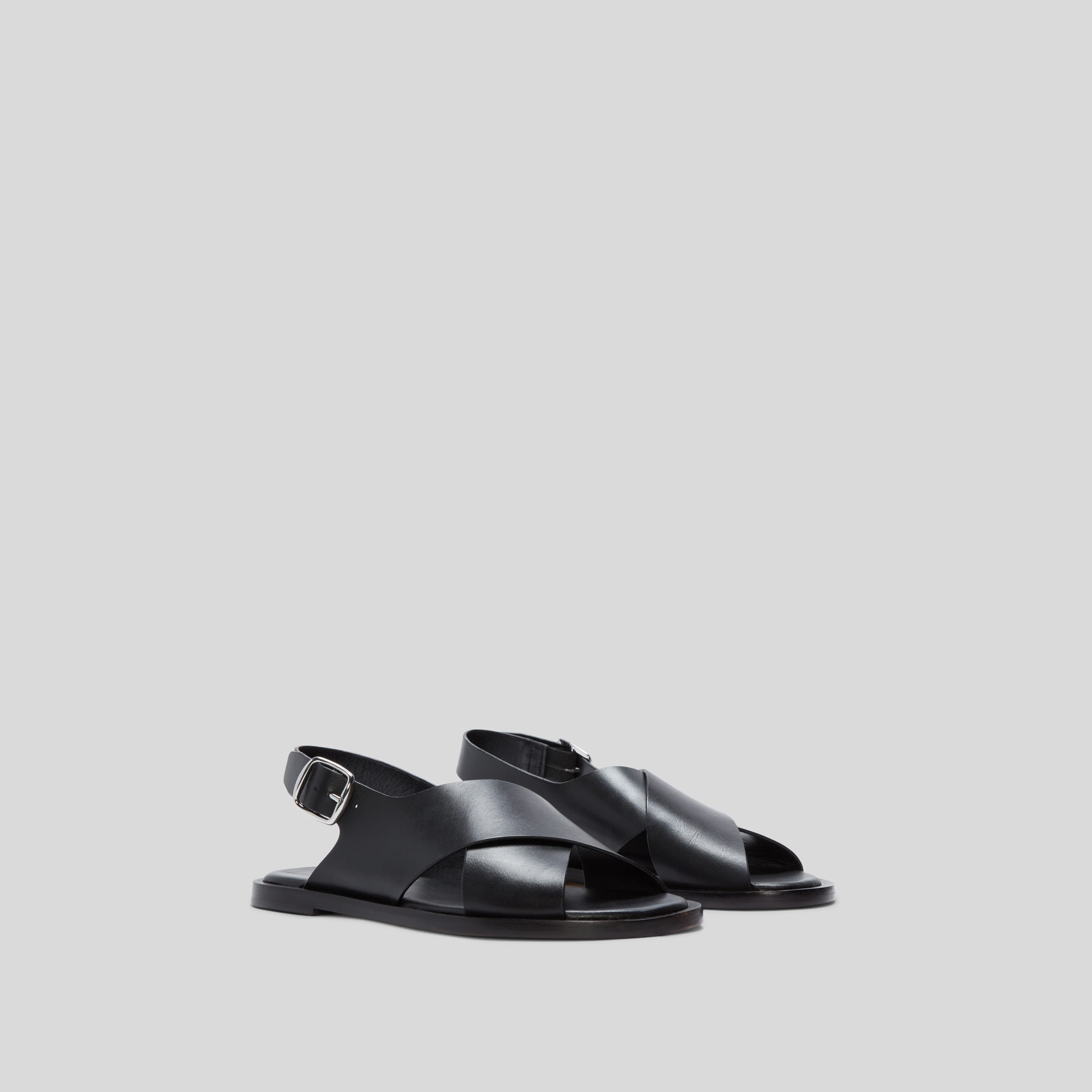 The City Crossover Sandal Parchment – Everlane