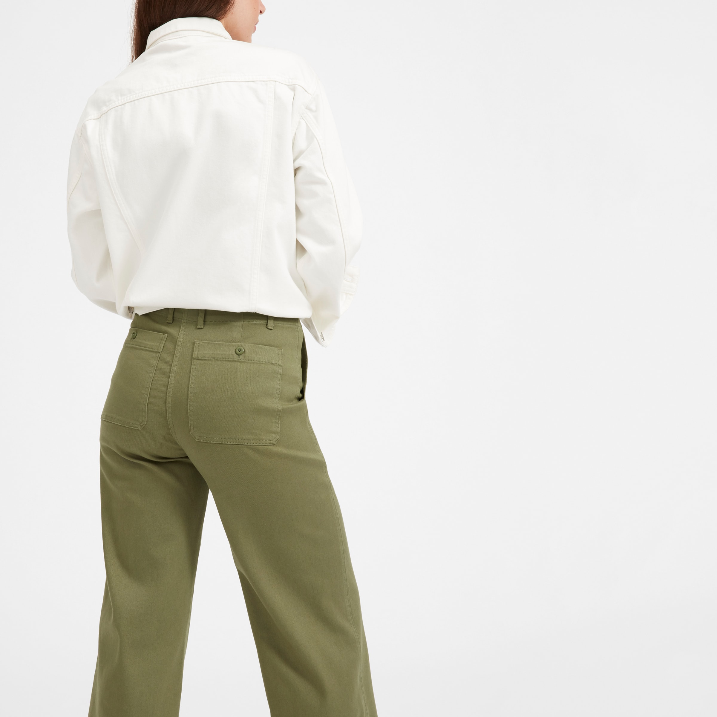Everlane wide leg crop utility pant outlet
