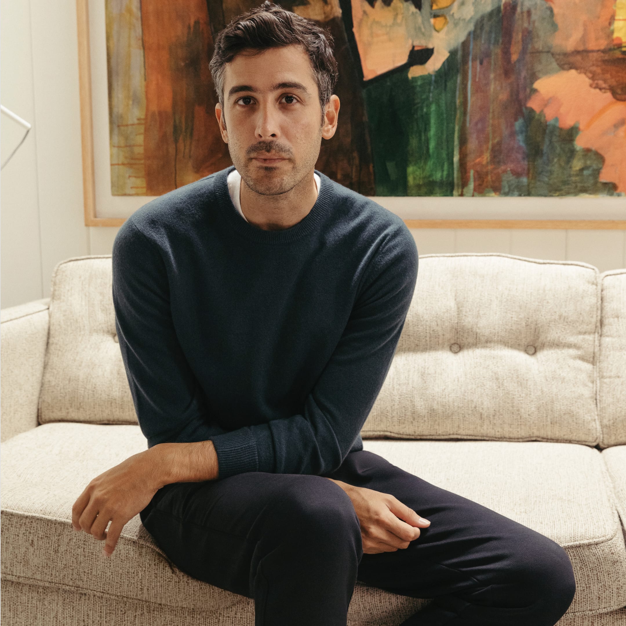 everlane mens cashmere crew