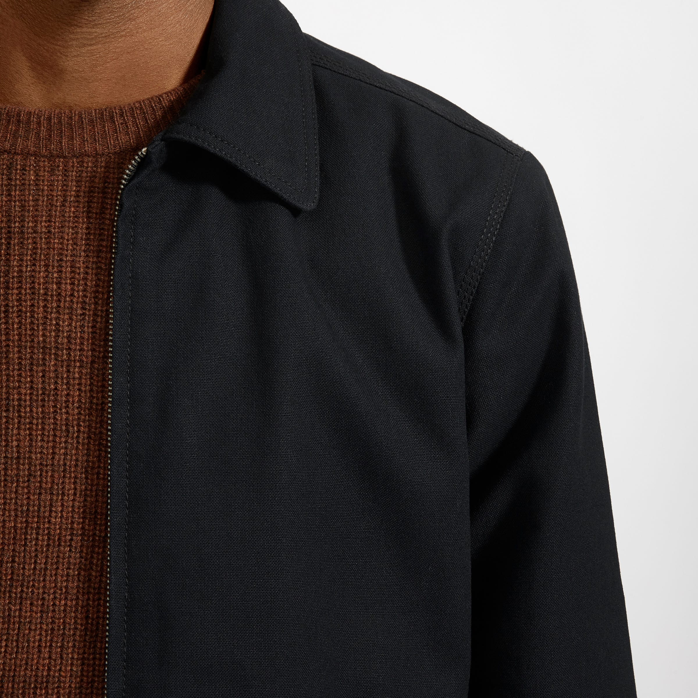 filled canvas jacket