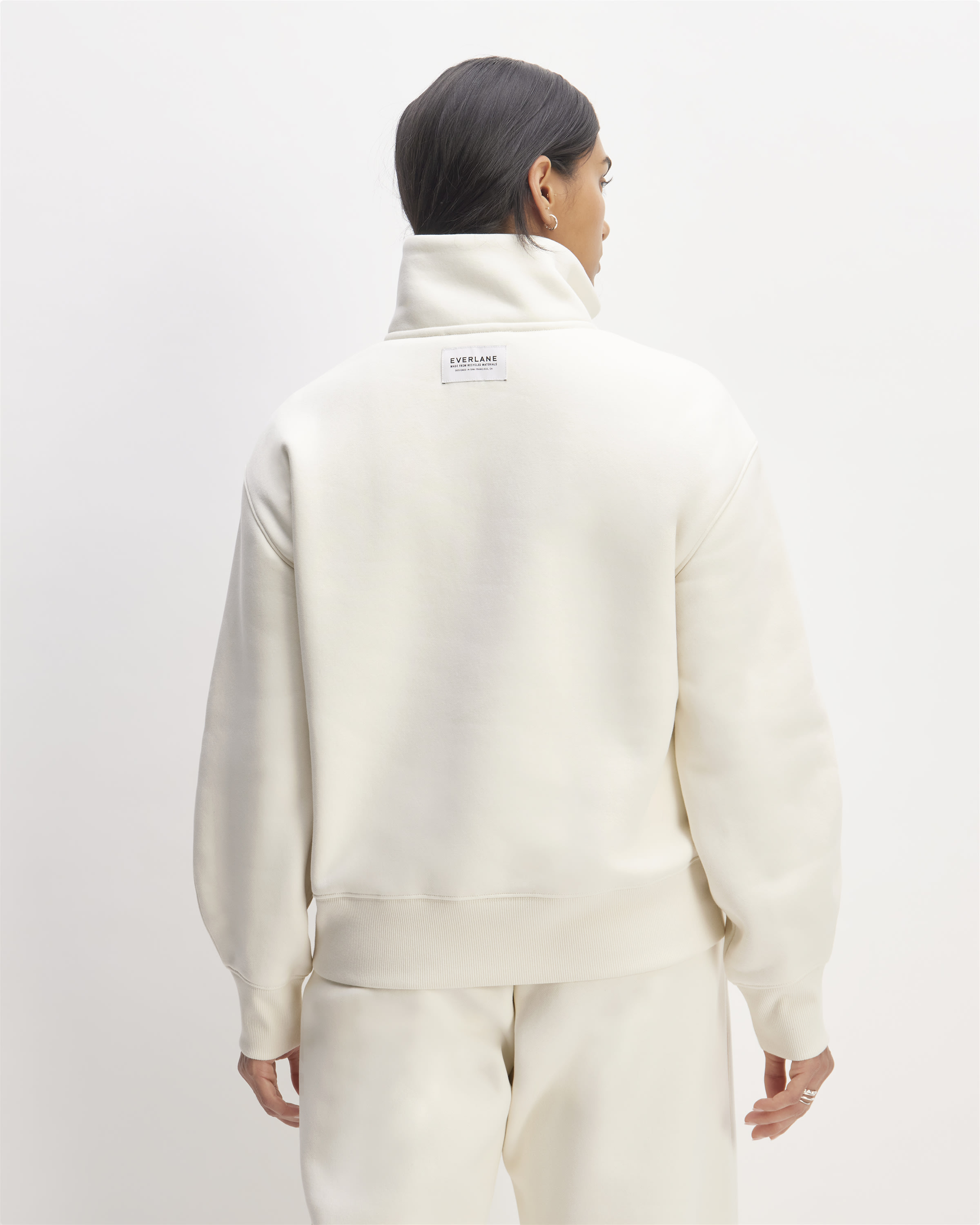 Everlane half best sale zip sweatshirt