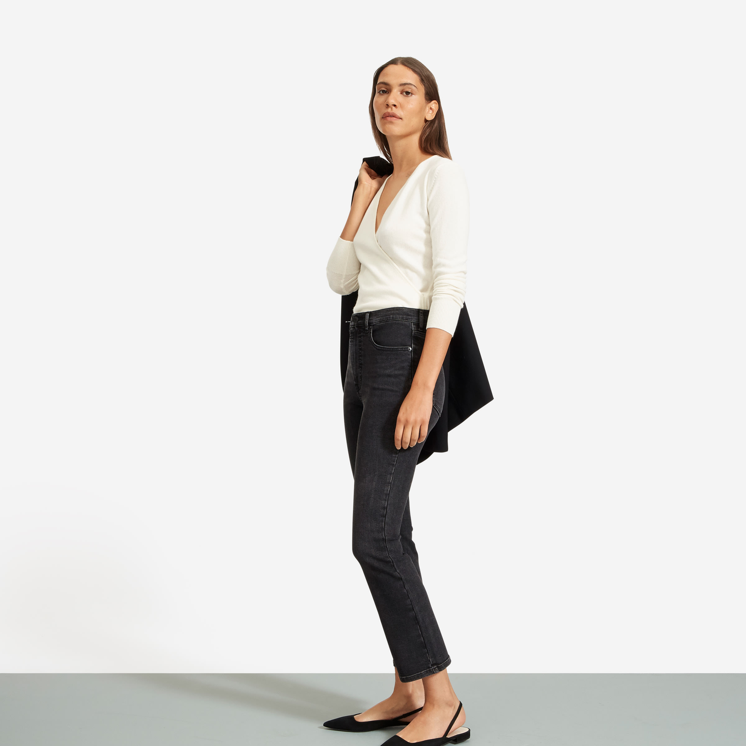 Everlane cashmere wrap sweater review Clearance