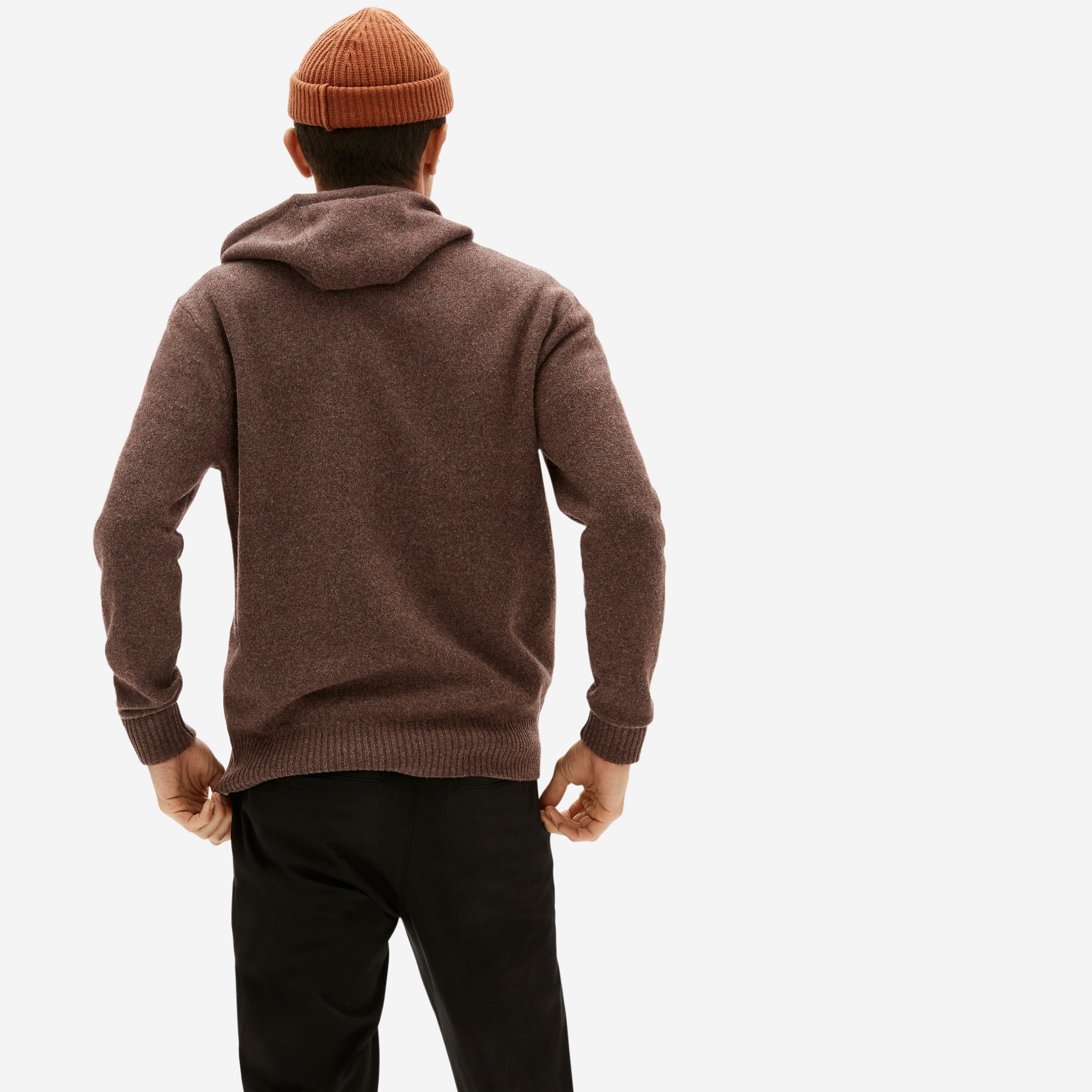 heavyweight wool hoodie