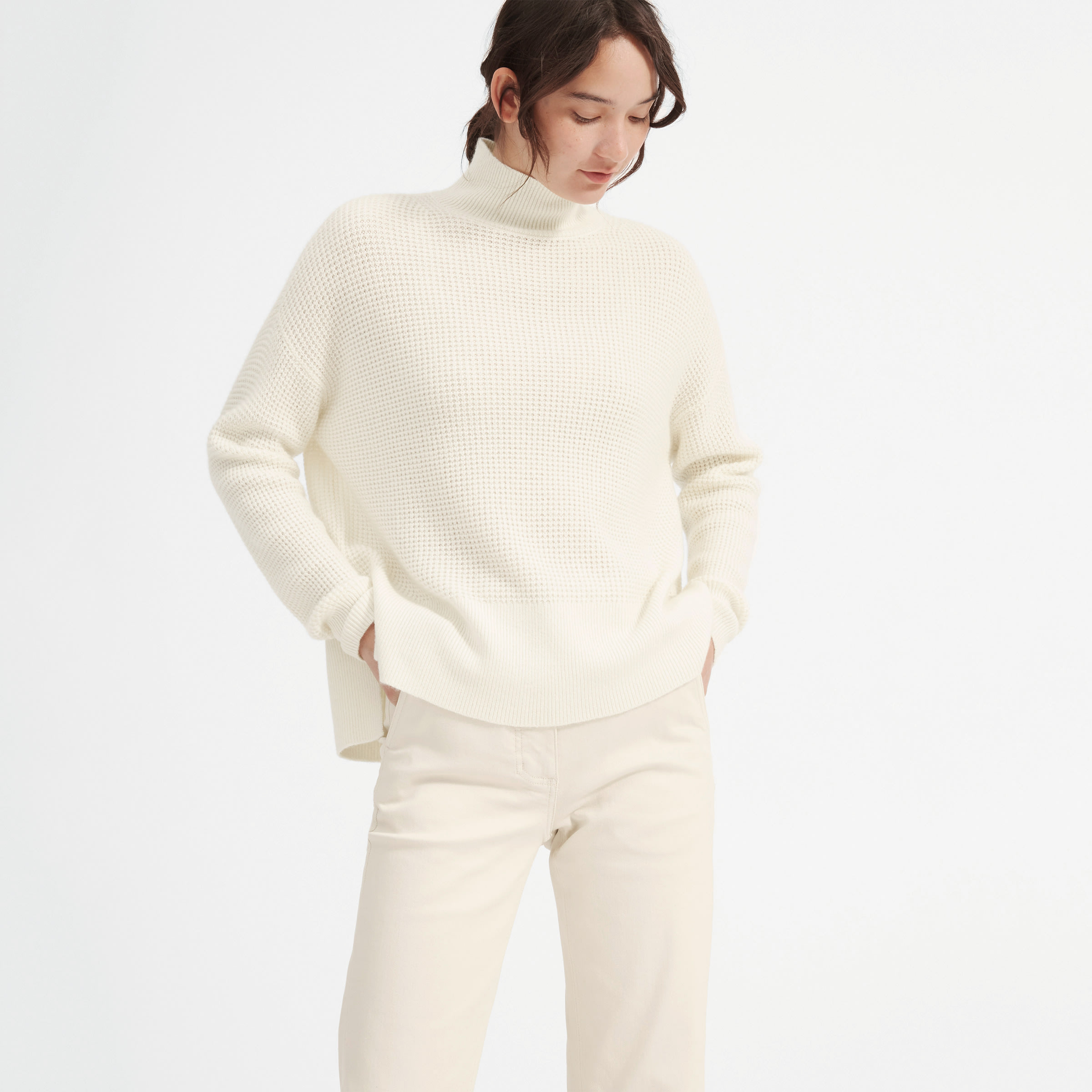 Everlane waffle sale cashmere