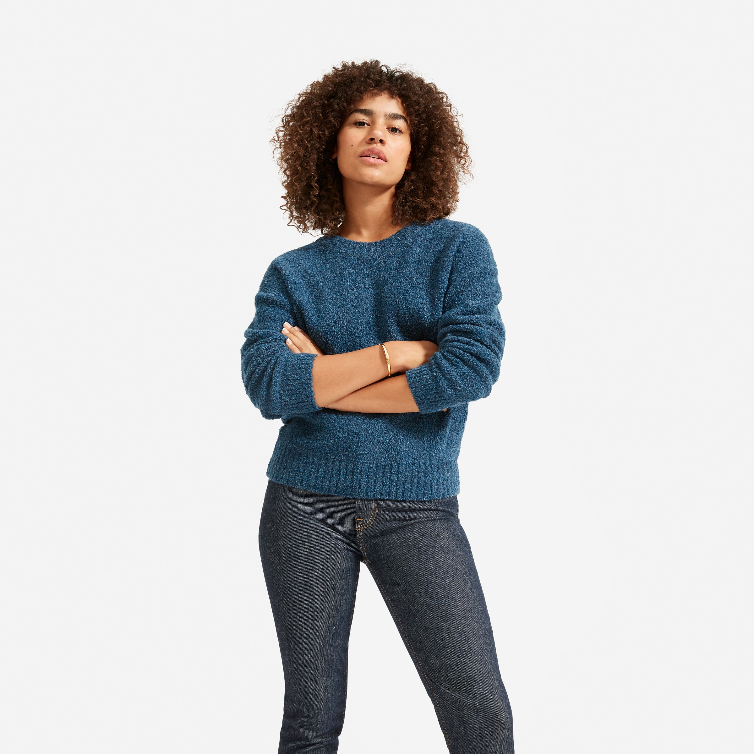 The Teddy Crew Neck Sweater Everlane
