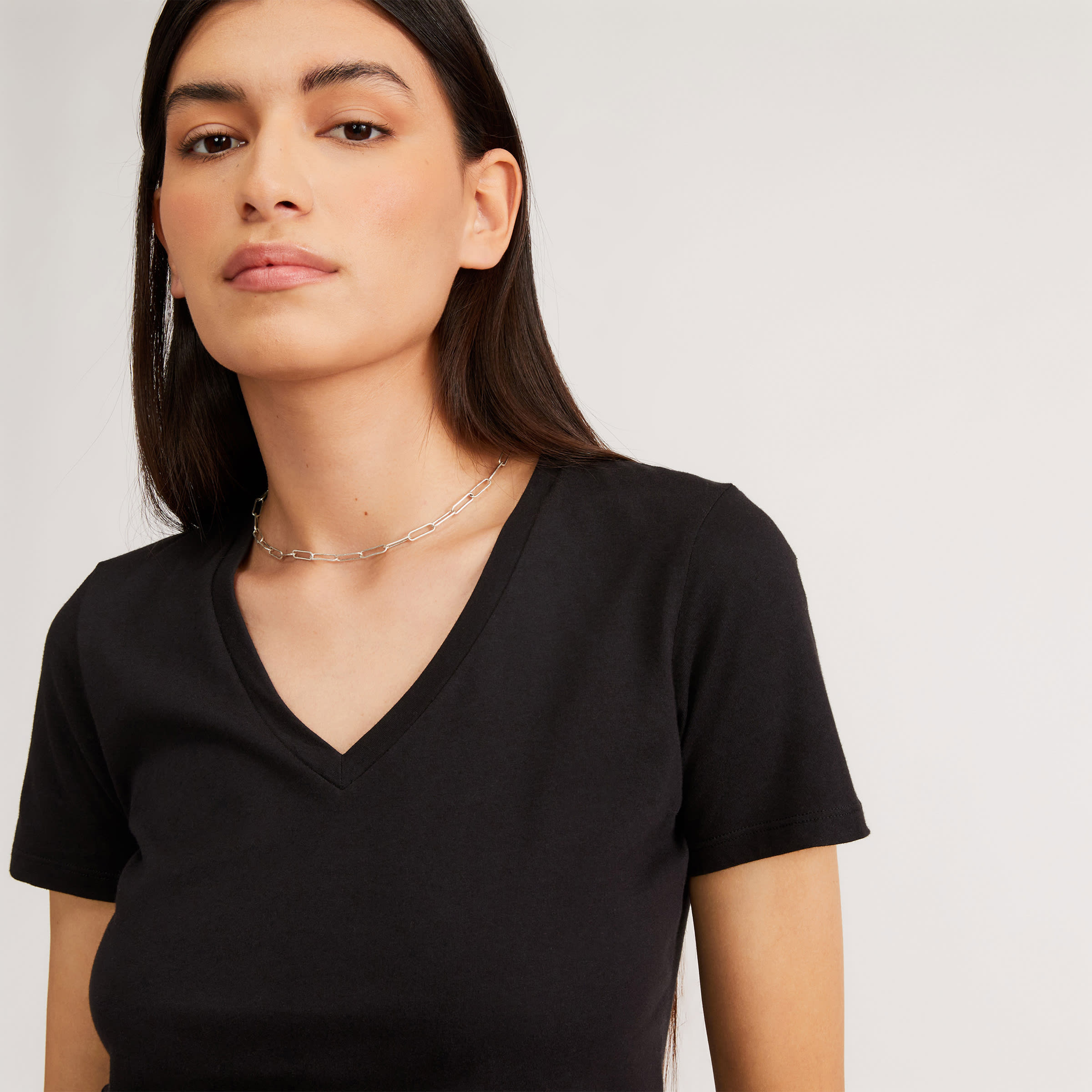 The Organic Cotton V Neck