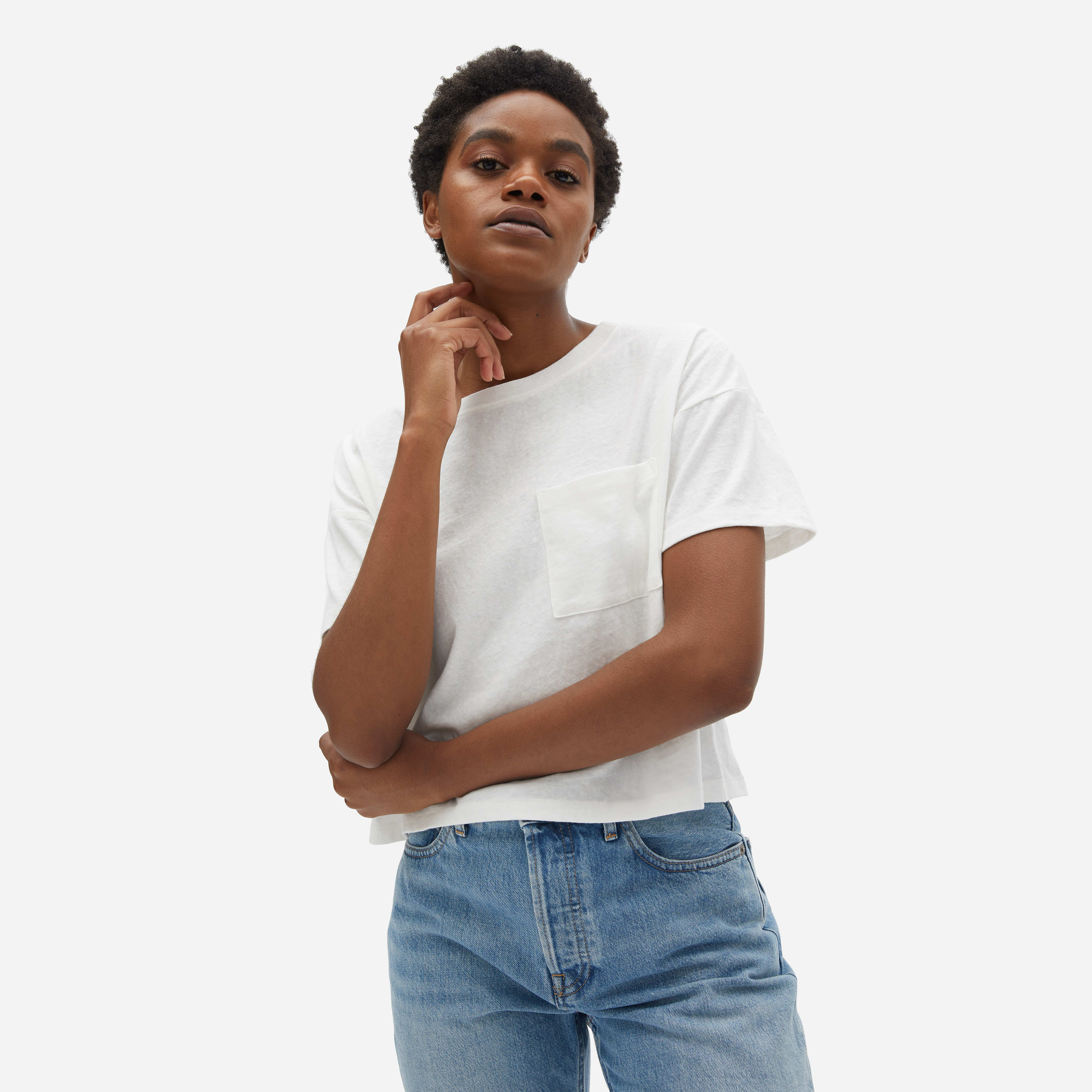 Everlane cropped tee Clearance