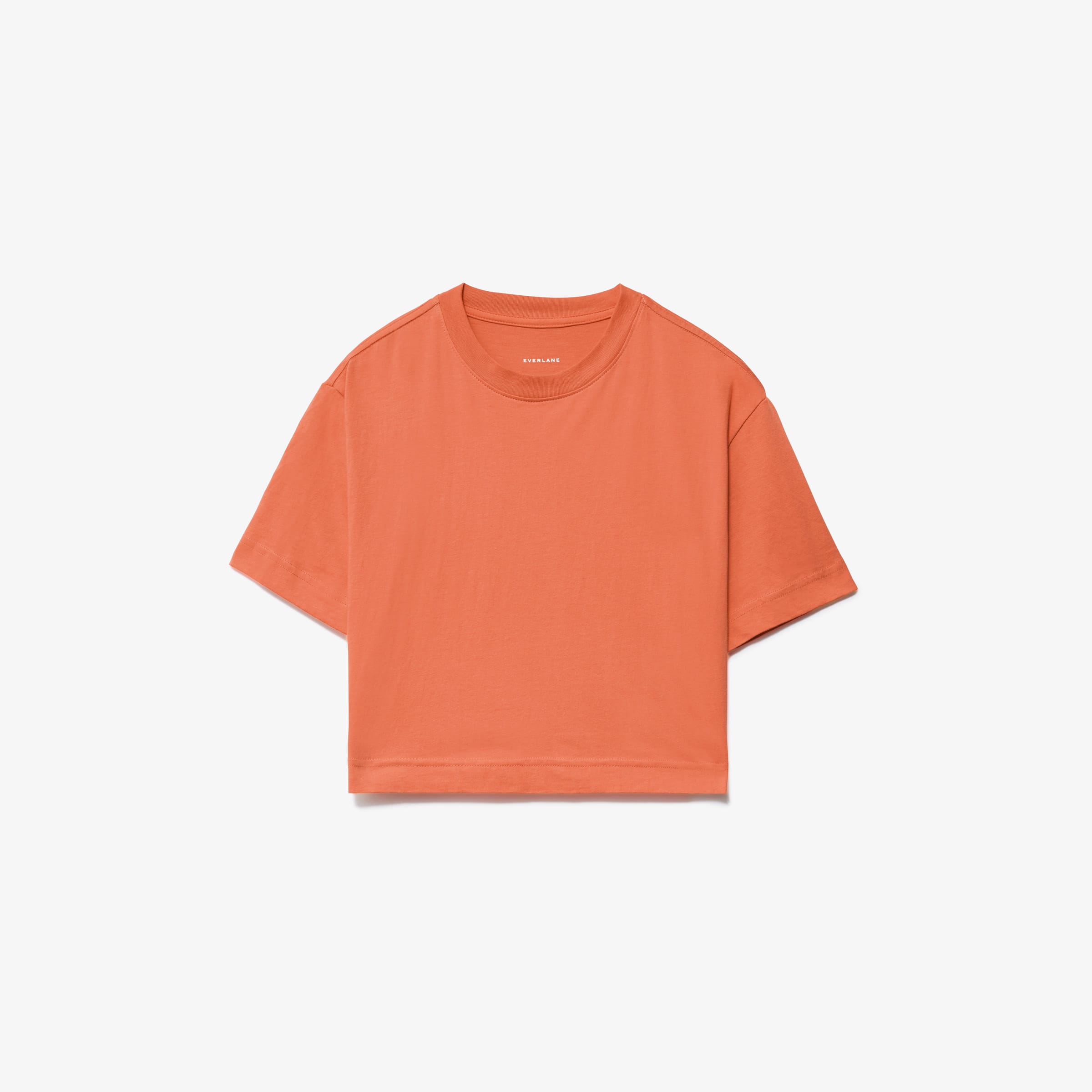 The Organic Cotton Cropped Tee Sienna 