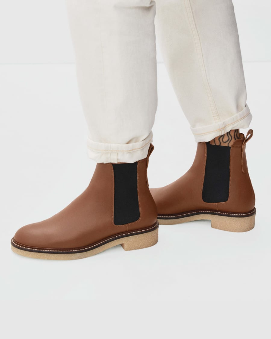 The Chelsea Boot Tobacco – Everlane