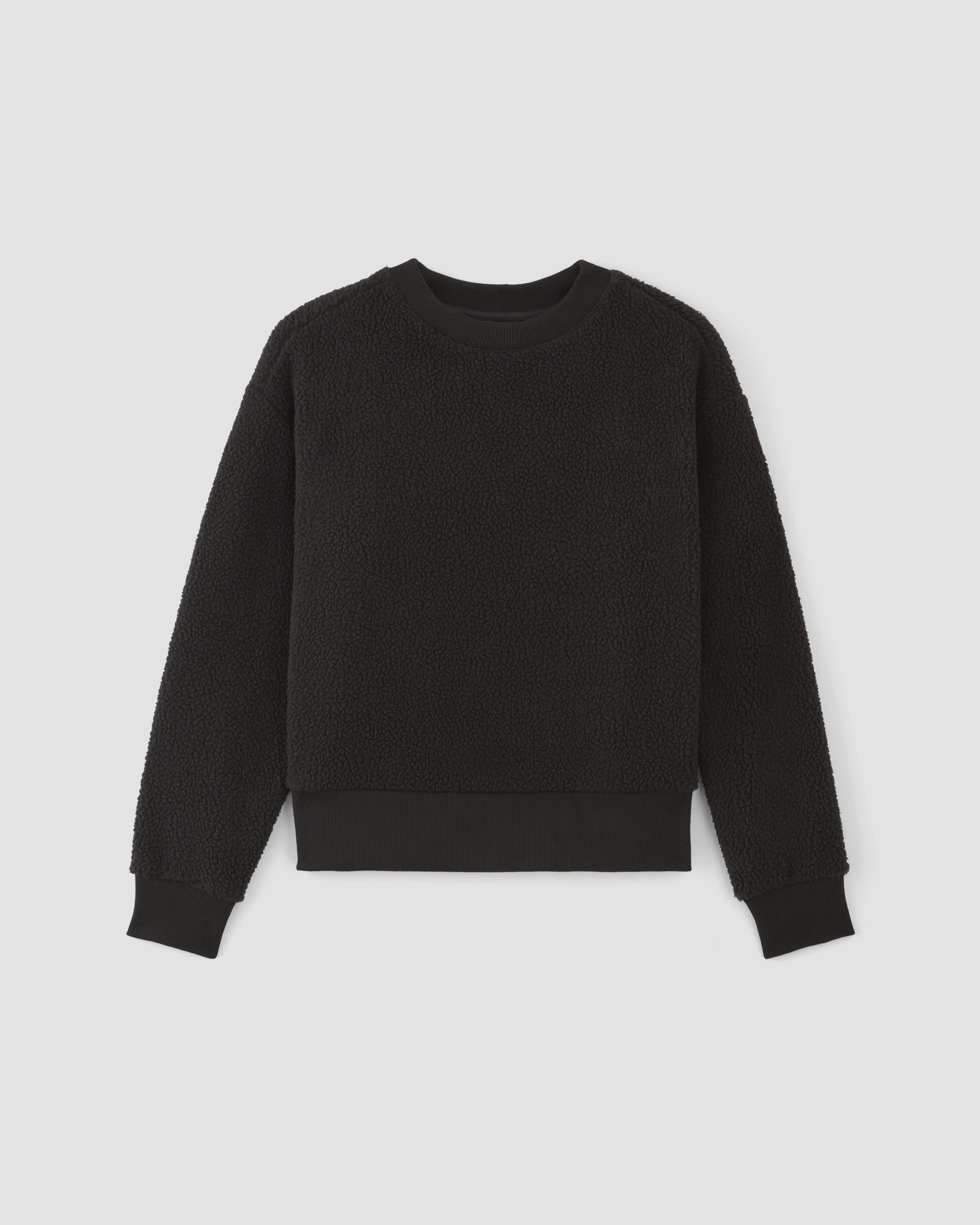 Everlane teddy shop crew neck sweater