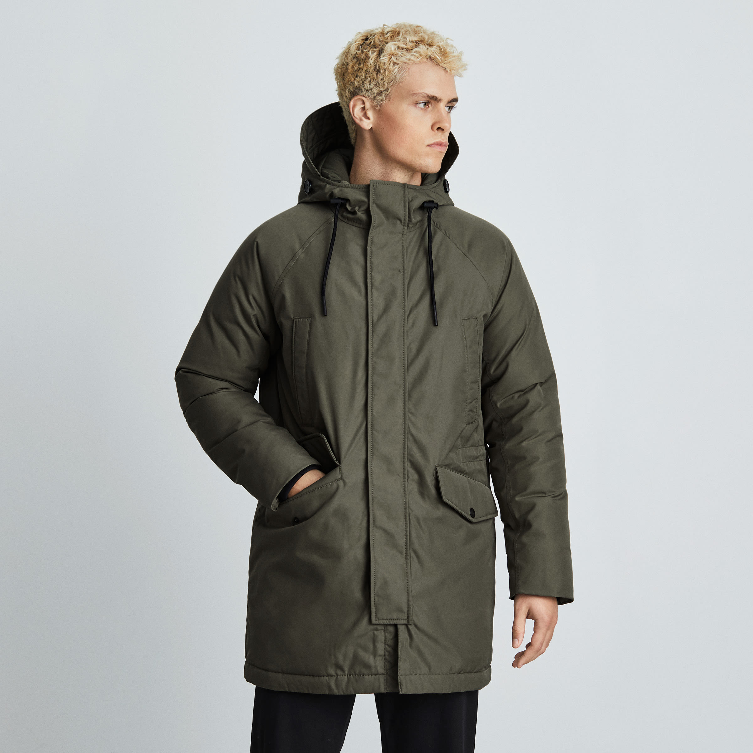everlane oversized parka