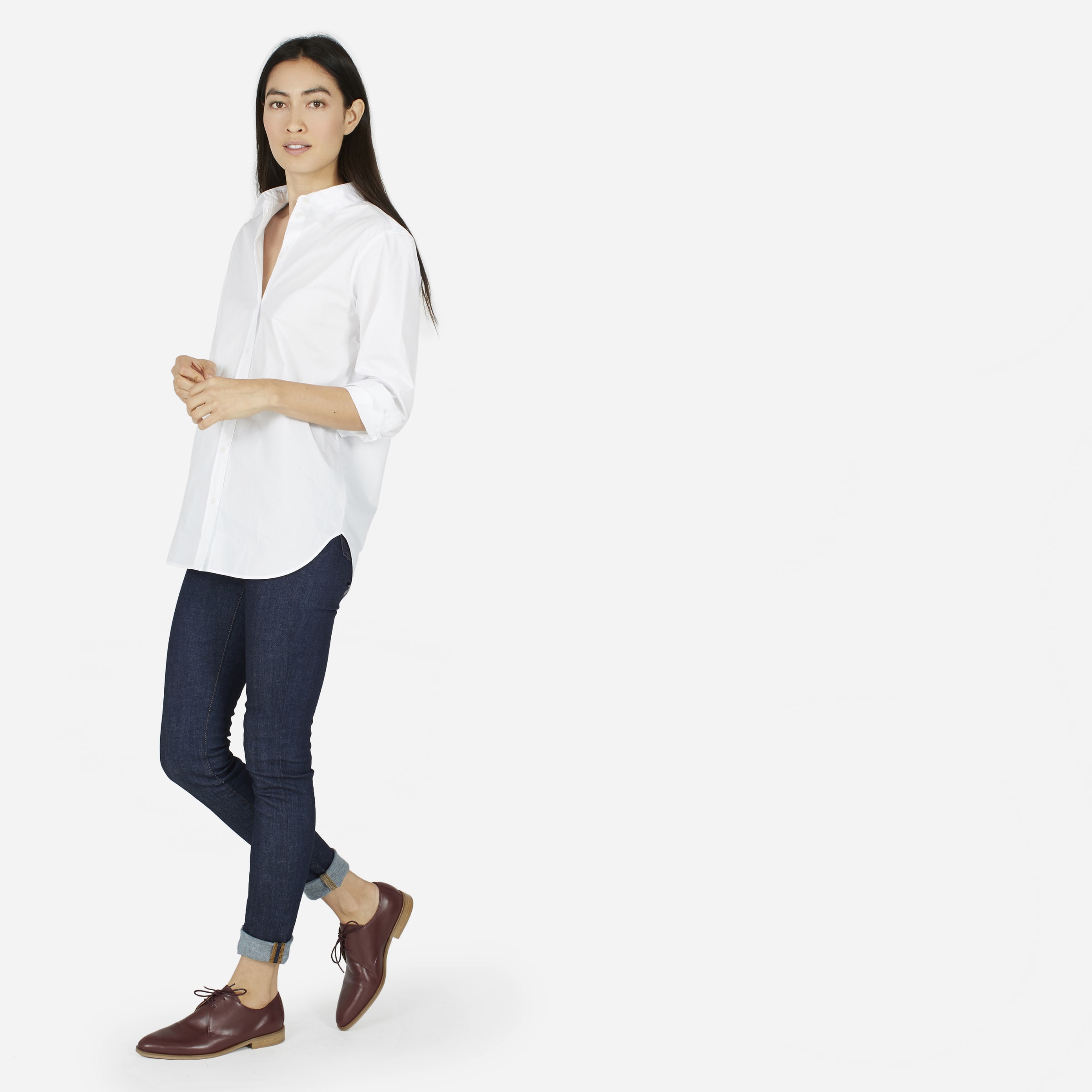 The Modern Oxford Oxblood Everlane