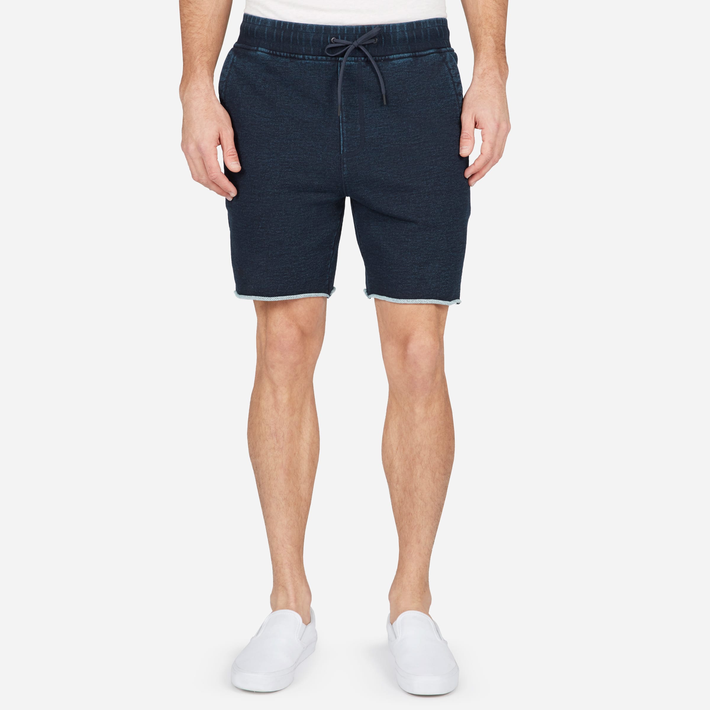 The Indigo French Terry Sweatshort Dark 