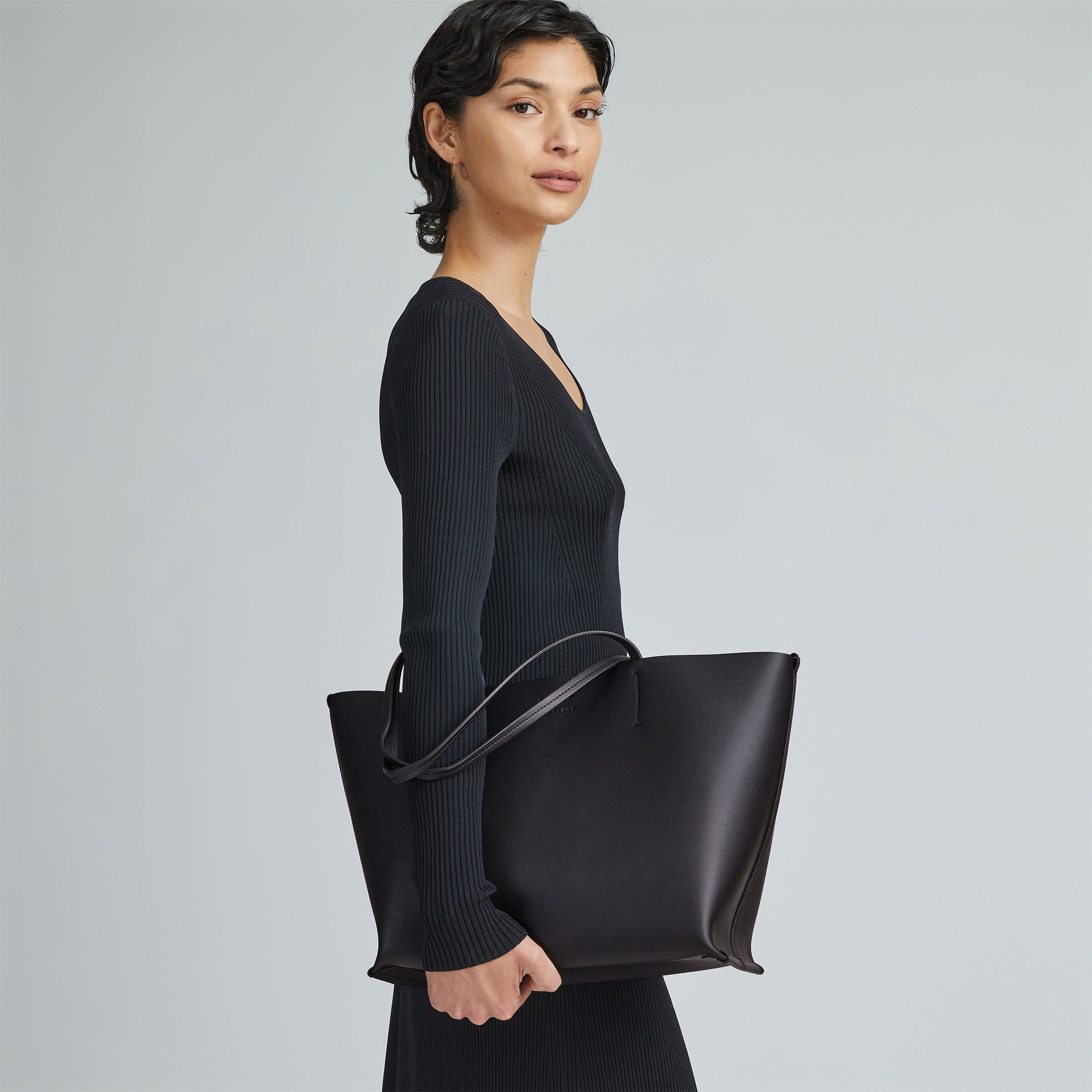Moda Luxe Brixley Medium Tote Bag - Natural Black