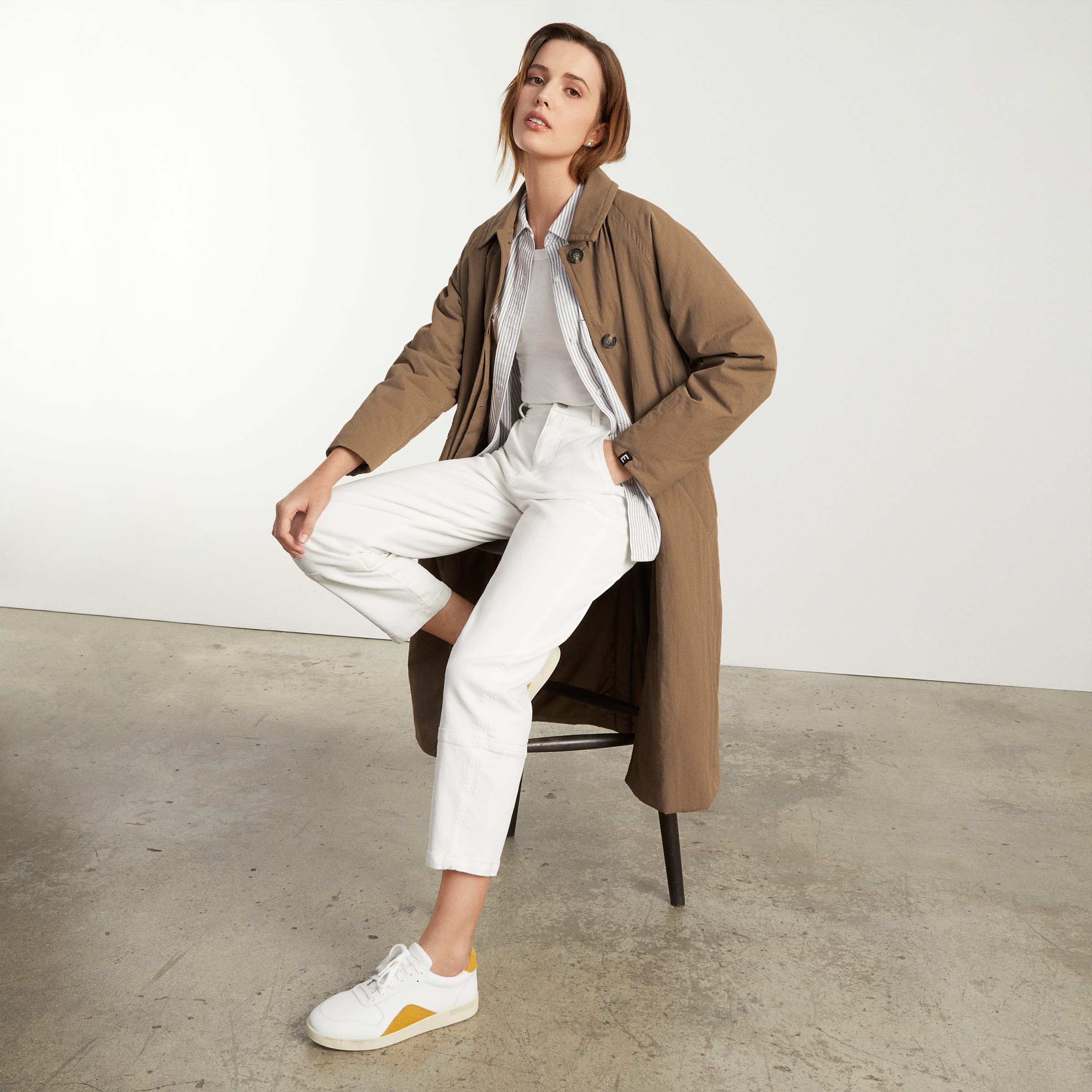 Everlane renew mac coat clearance