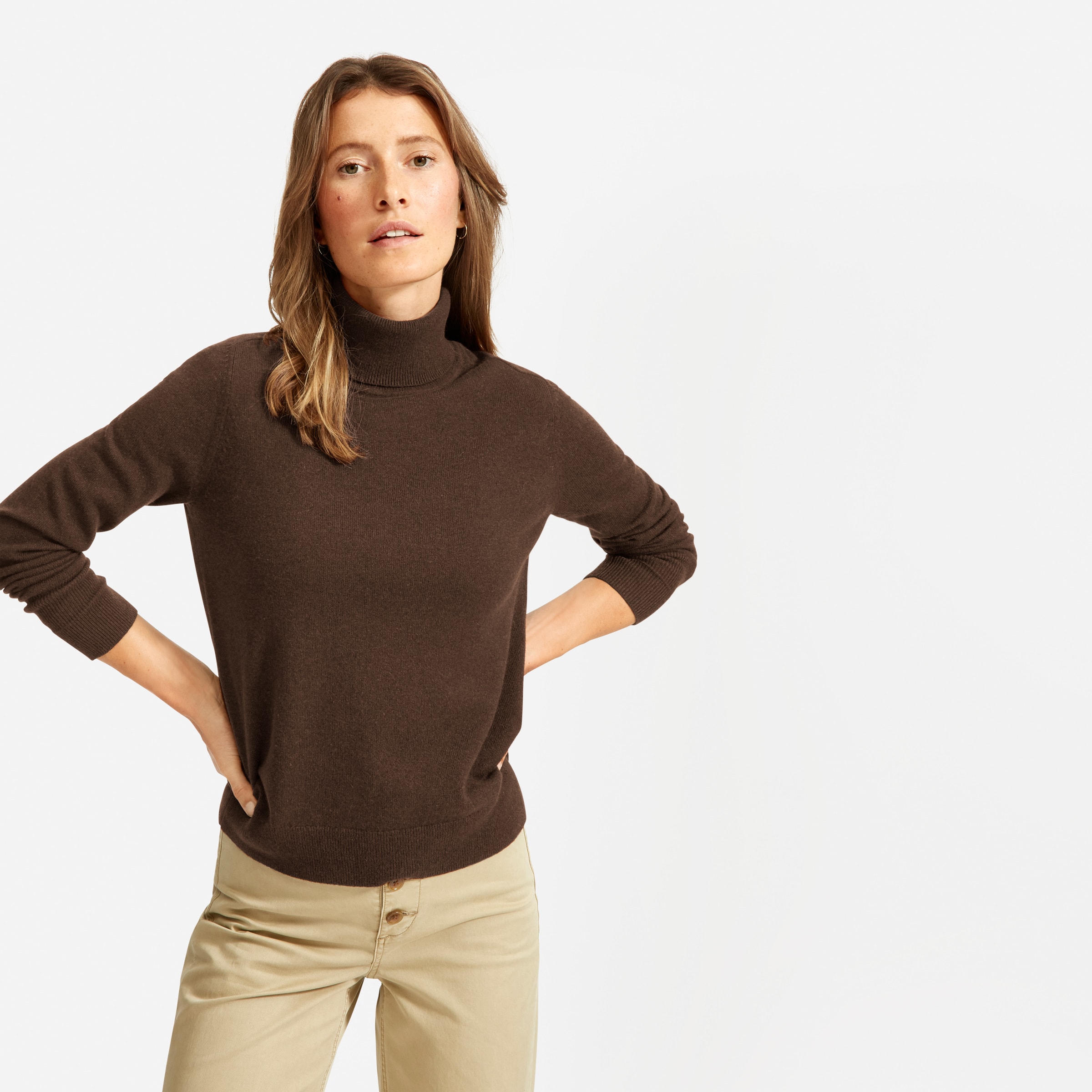 Everlane mock neck sale