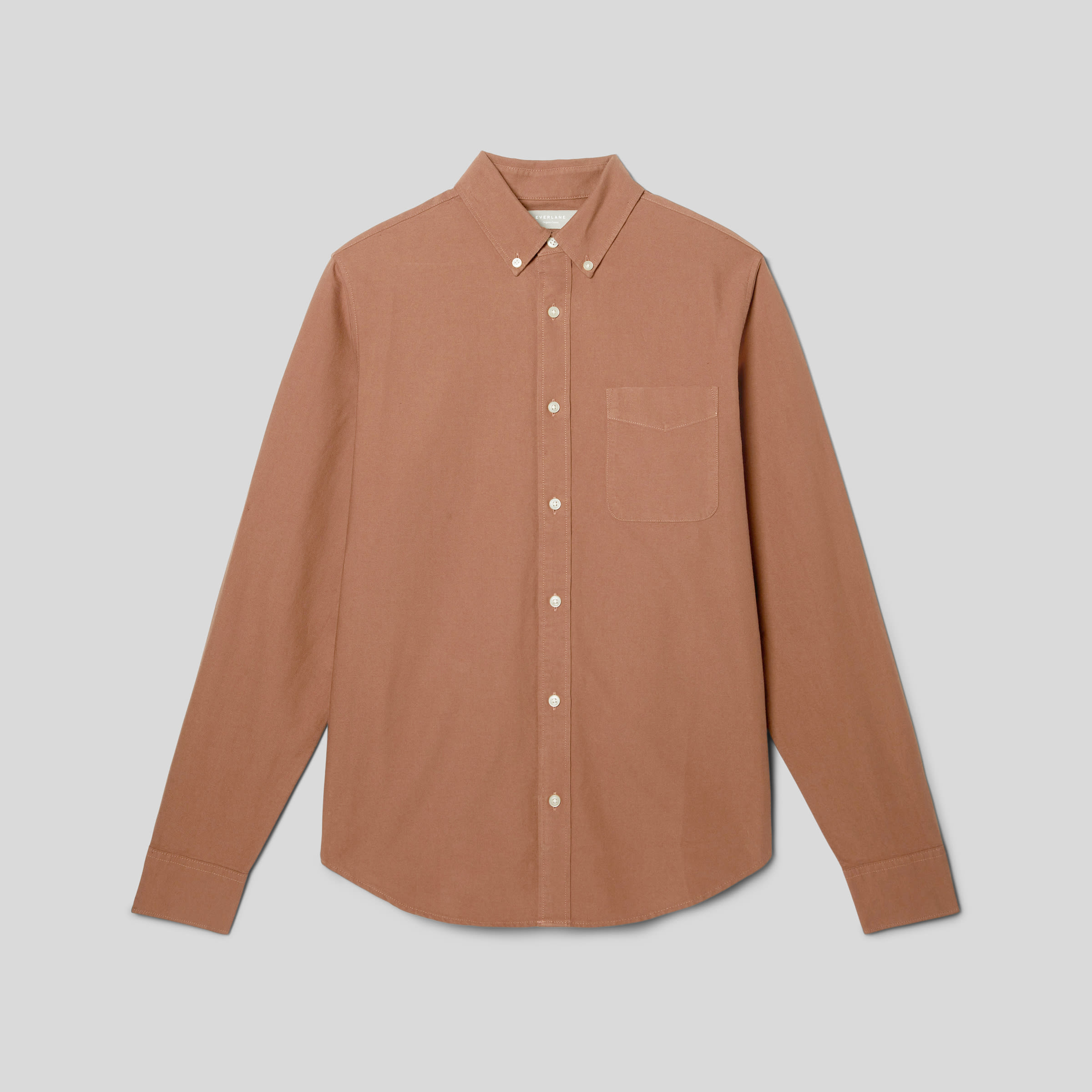 Brown oxford shirt store
