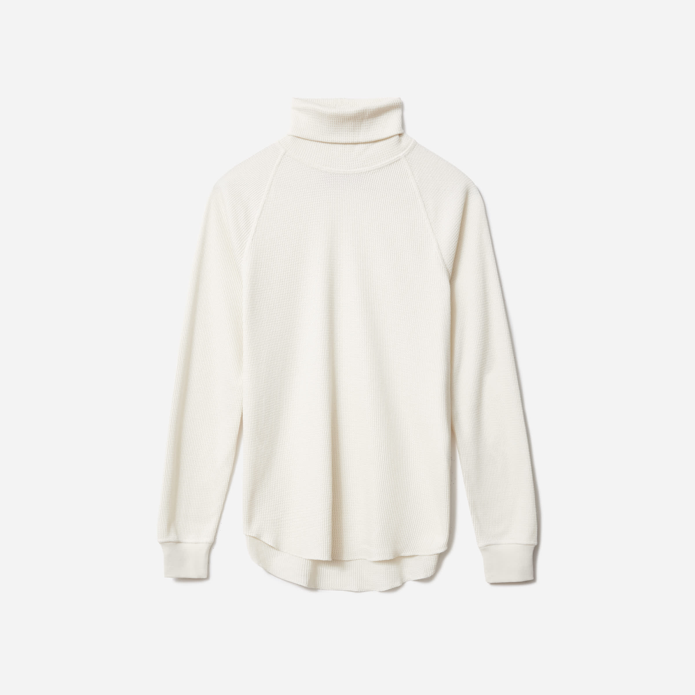 The Organic Cotton Turtleneck Waffle 