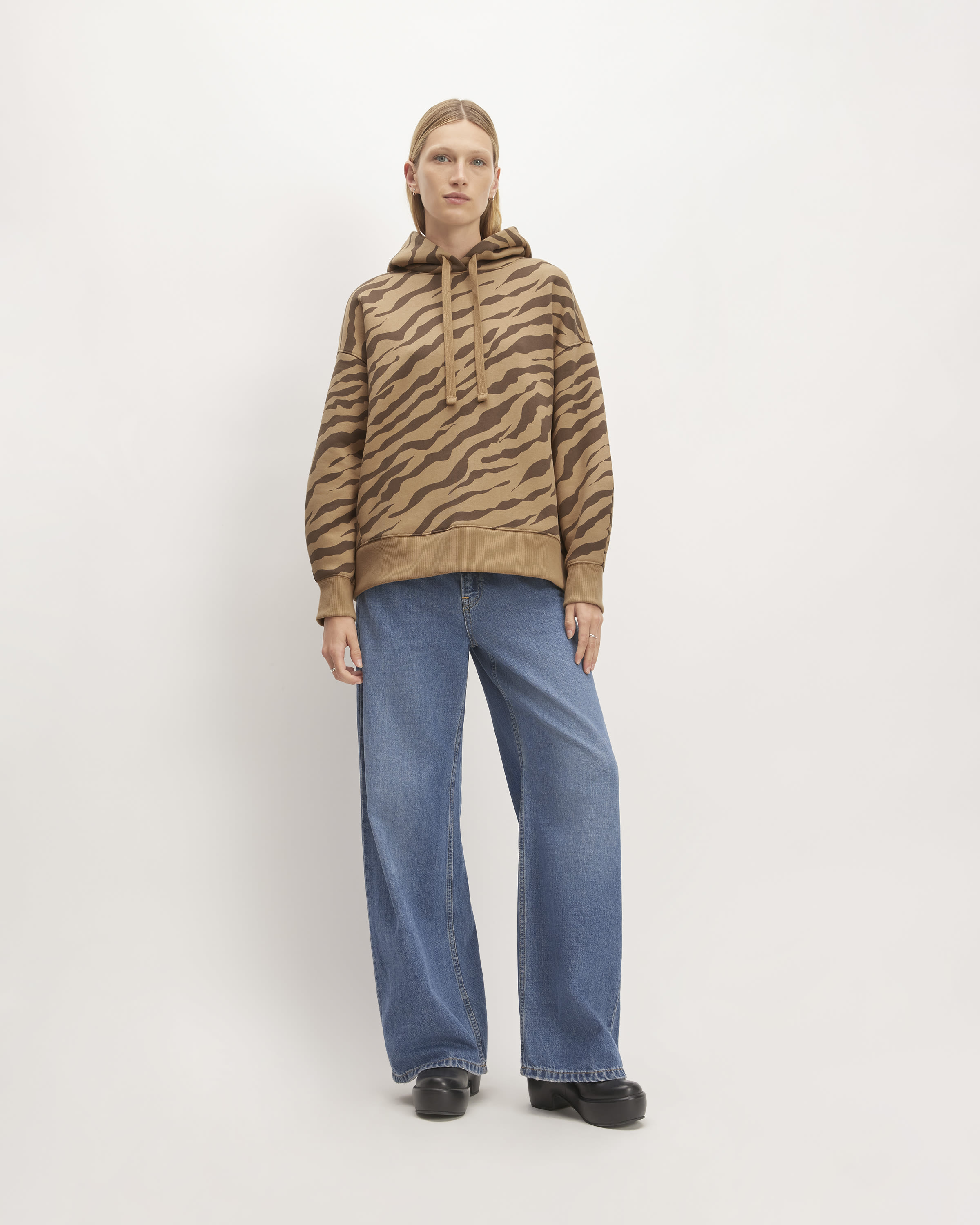 Everlane oversized 2025 fleece hoodie review