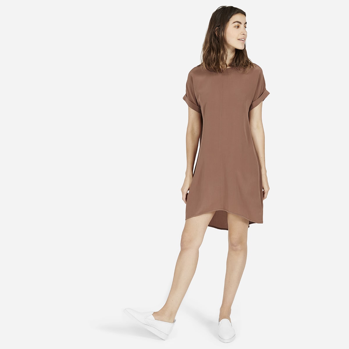 everlane silk dress