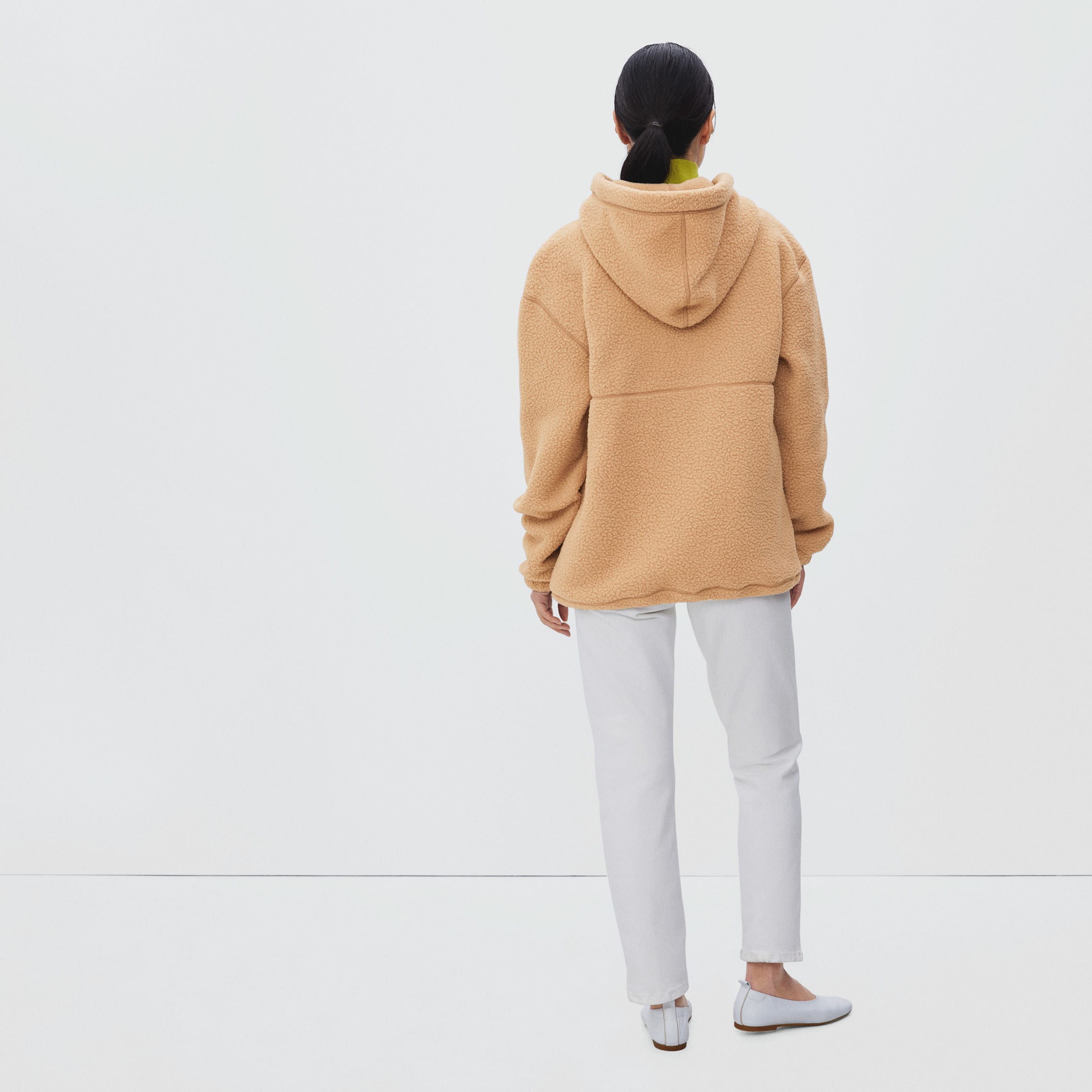Everlane fleece top hoodie
