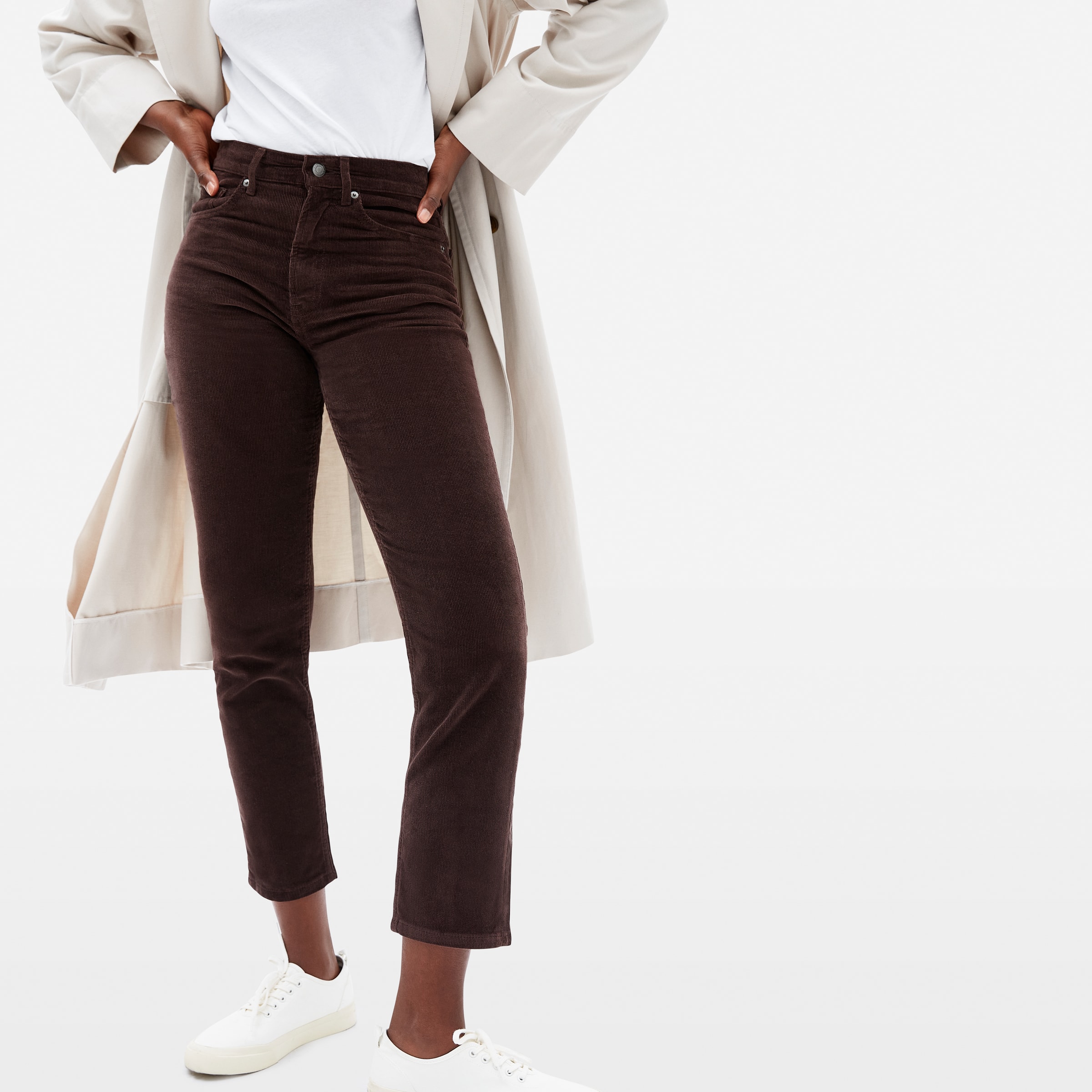 The cheeky straight corduroy pant clearance