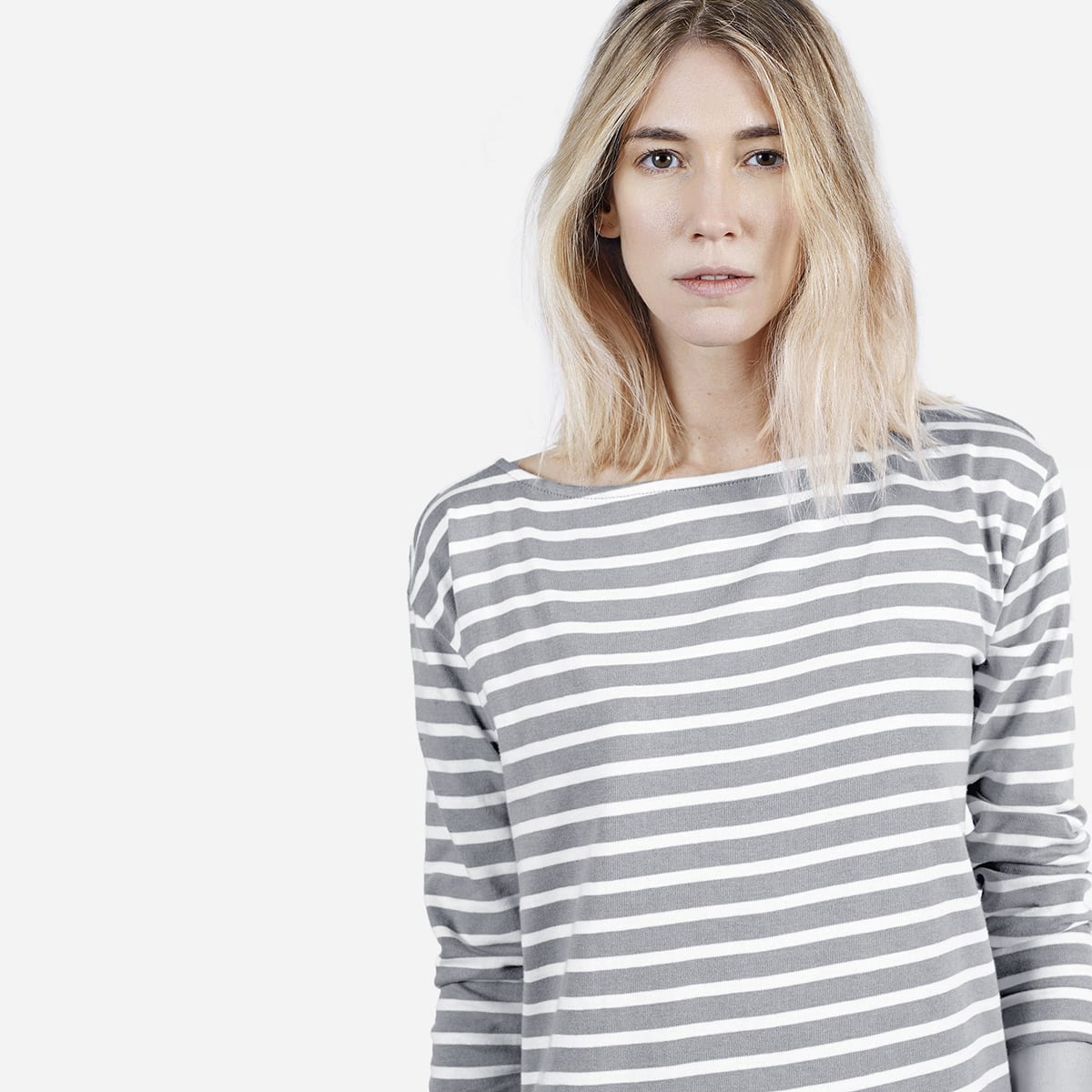 everlane striped shirt