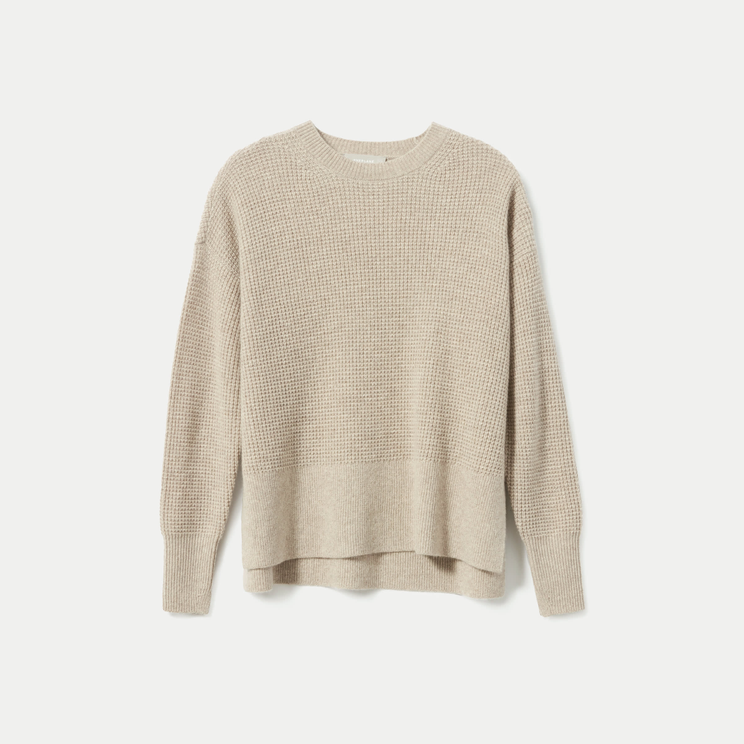 Everlane cashmere new arrivals waffle crew