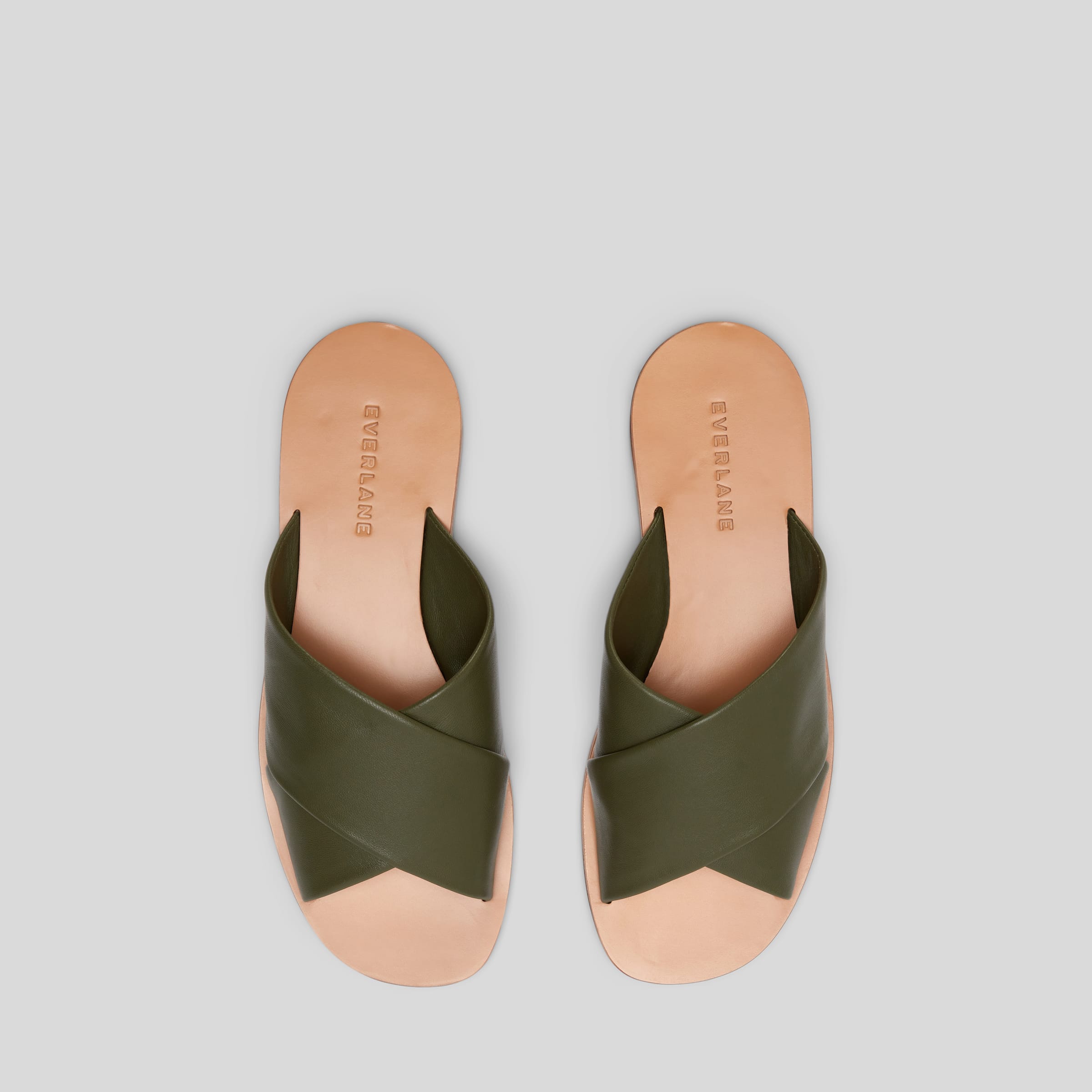 The Day Crossover Sandal Pale Pink Everlane