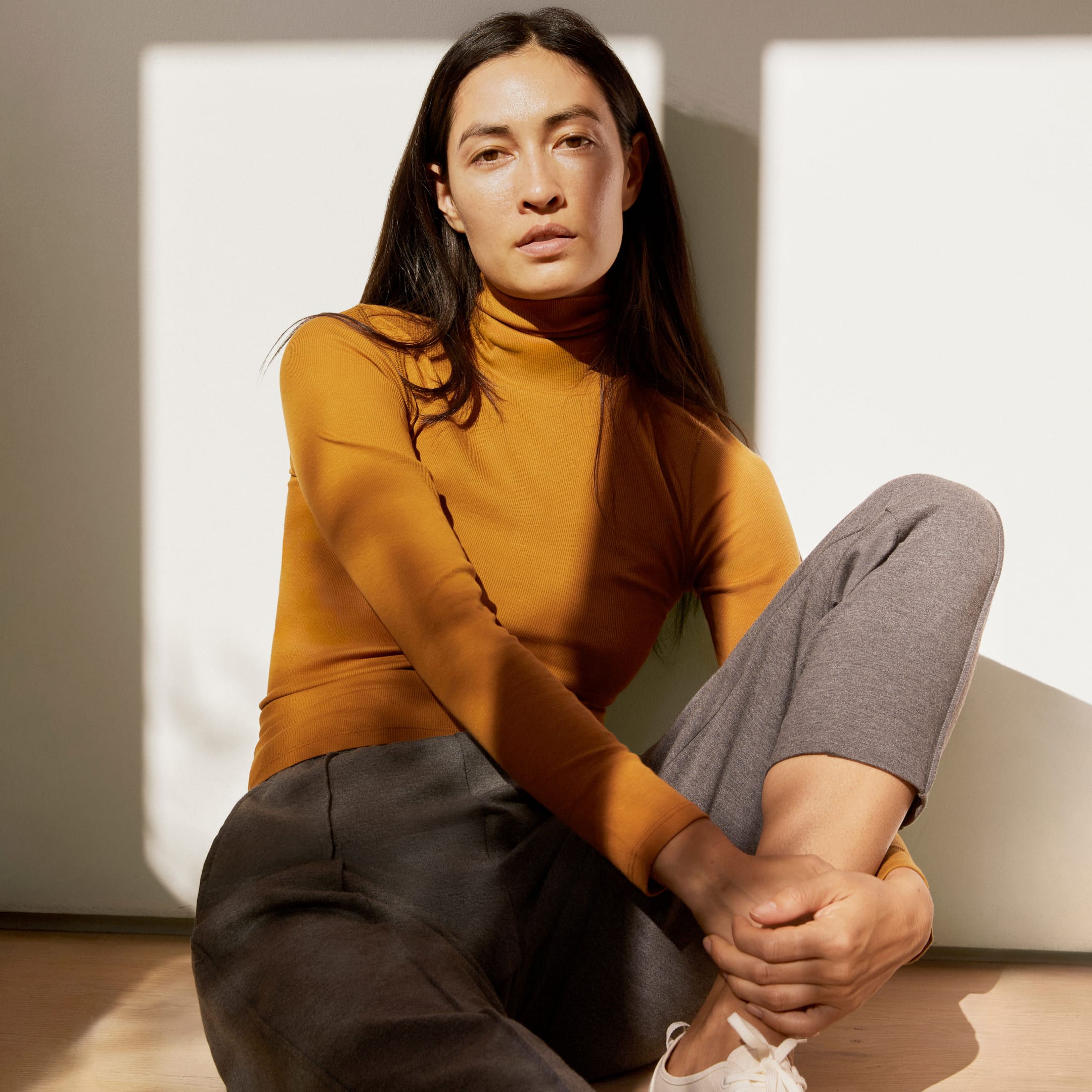 Everlane pima micro rib turtleneck Outlet