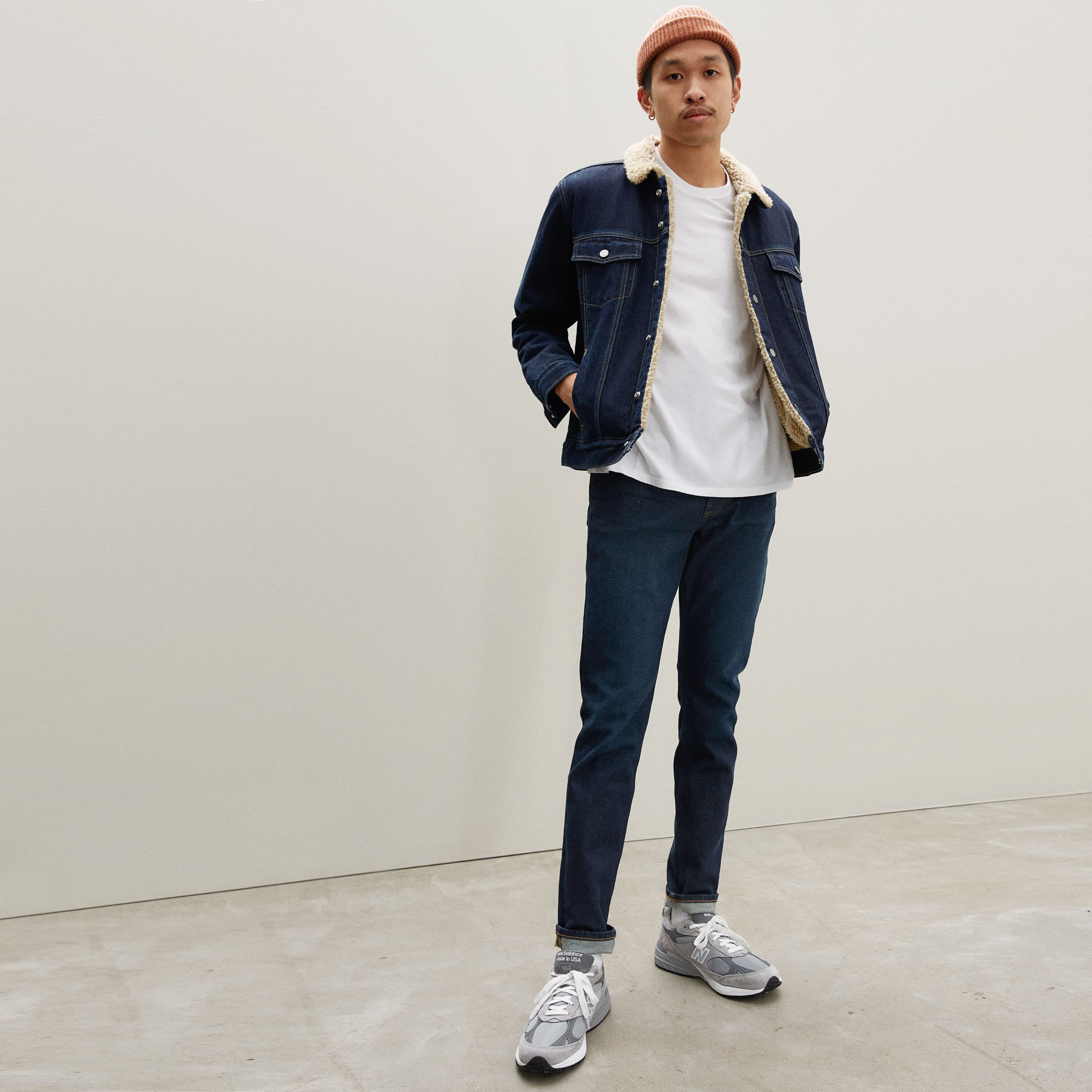 everlane mens skinny jeans