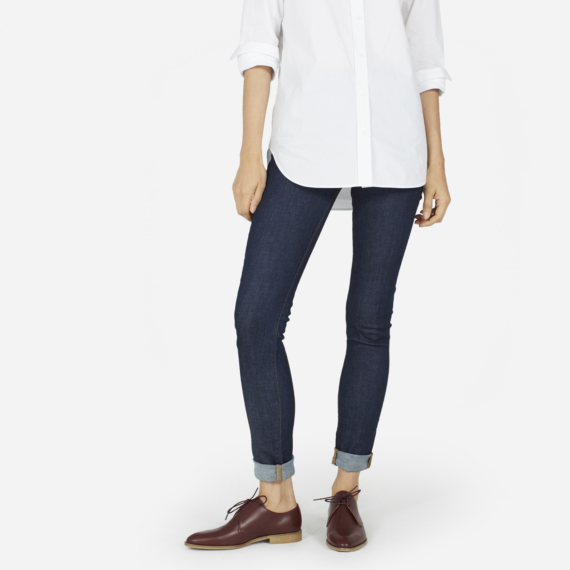 Everlane modern oxford black sale