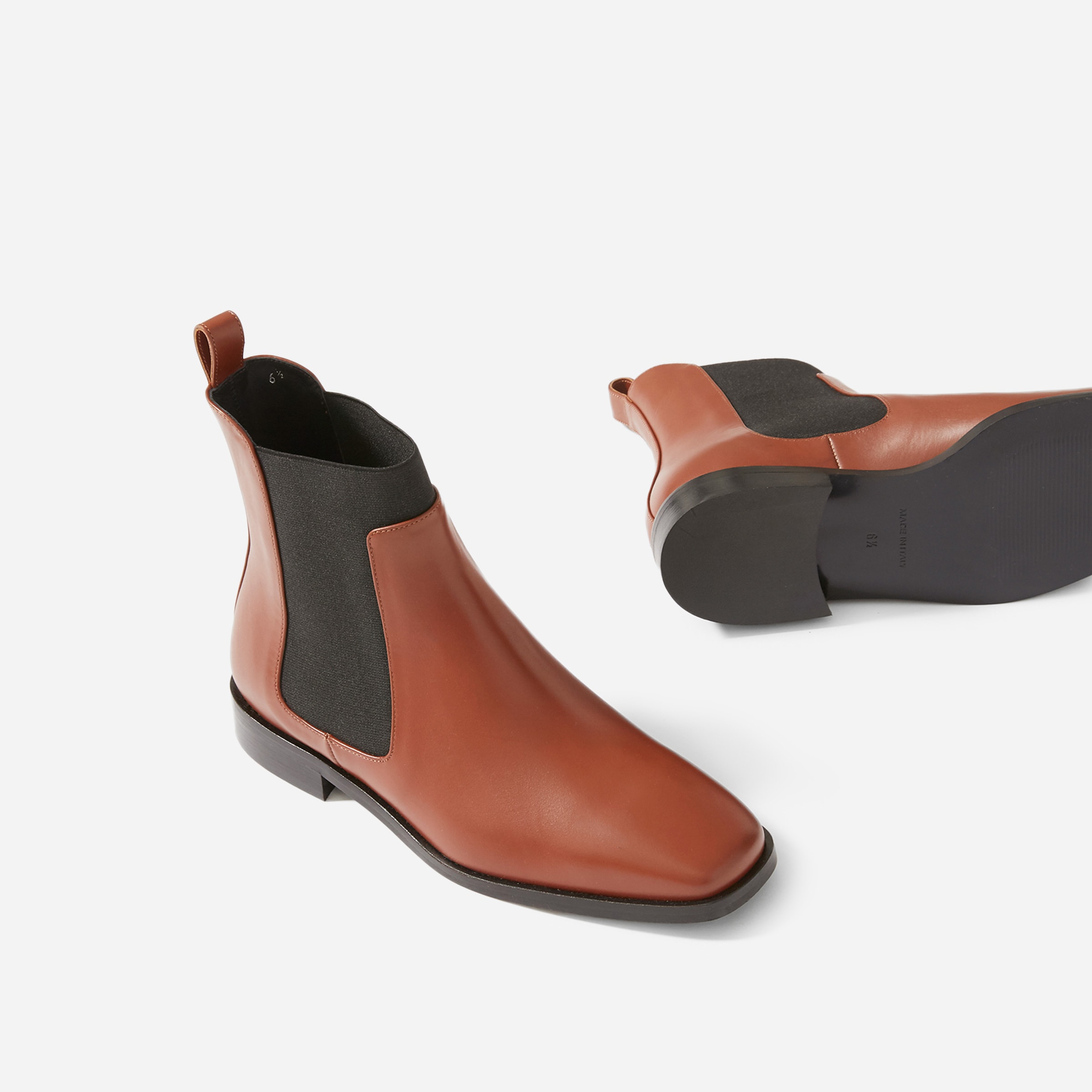 Everlane square toe chelsea boot clearance