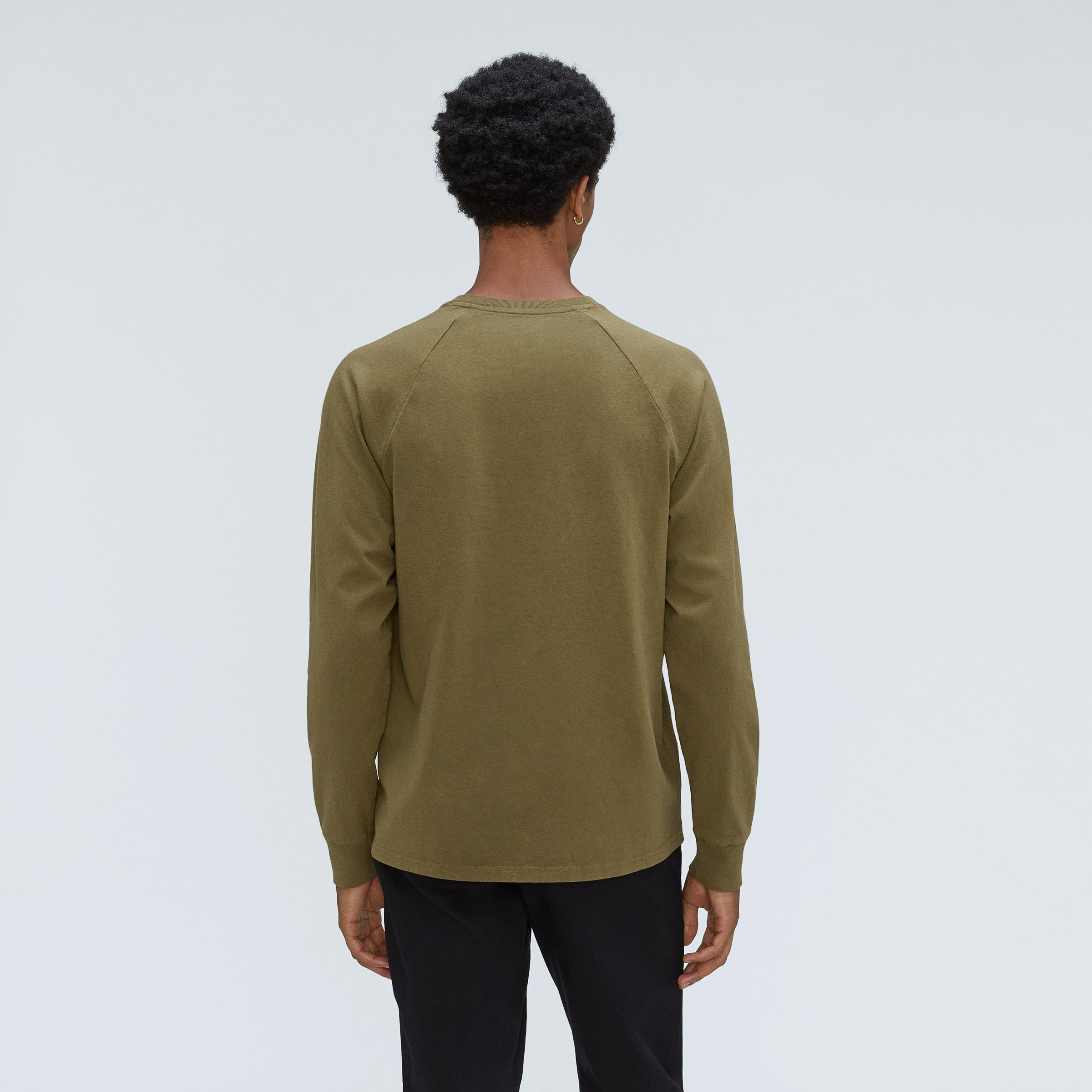 The Premium-Weight Long-Sleeve Crew