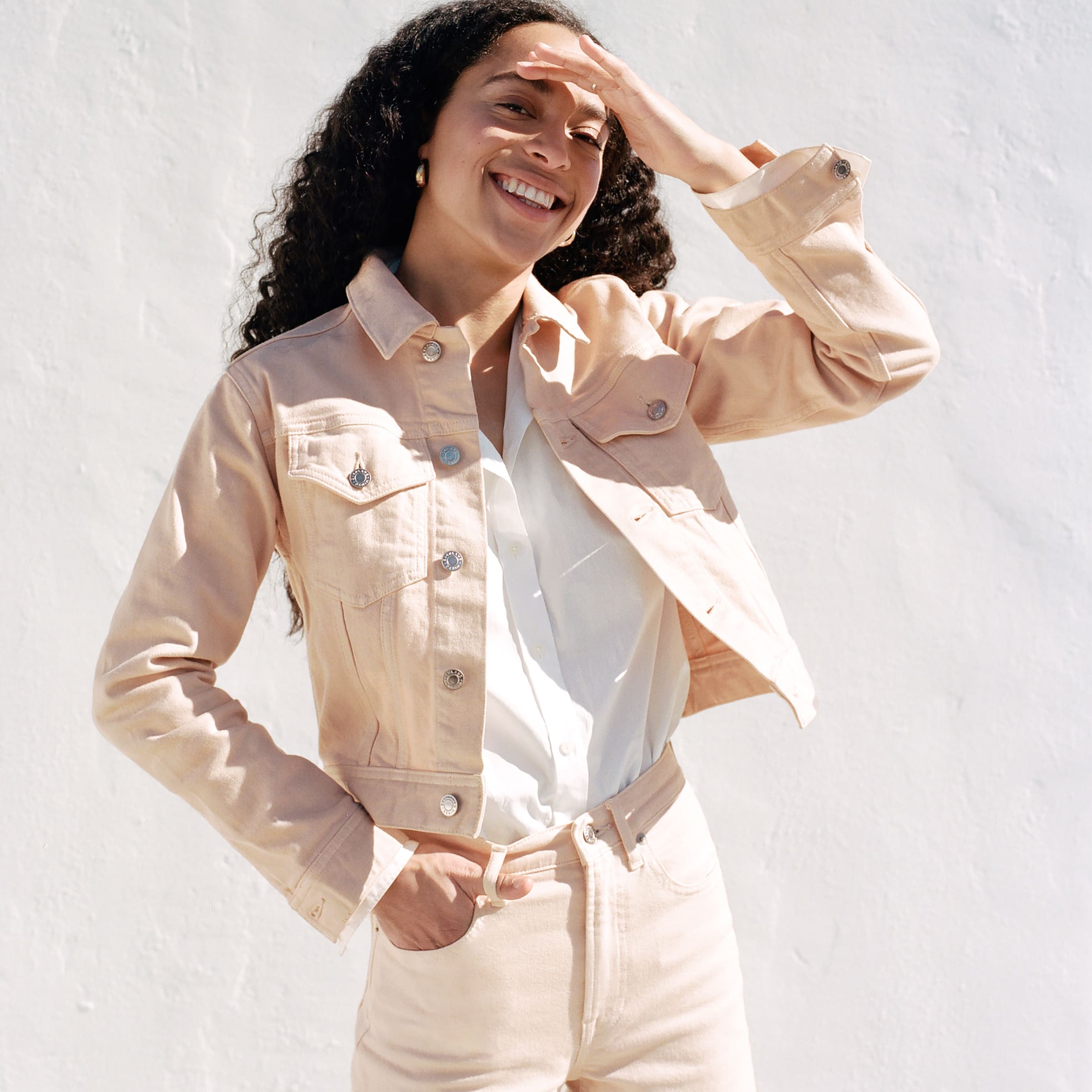 Cropped Denim Jacket – Everlane