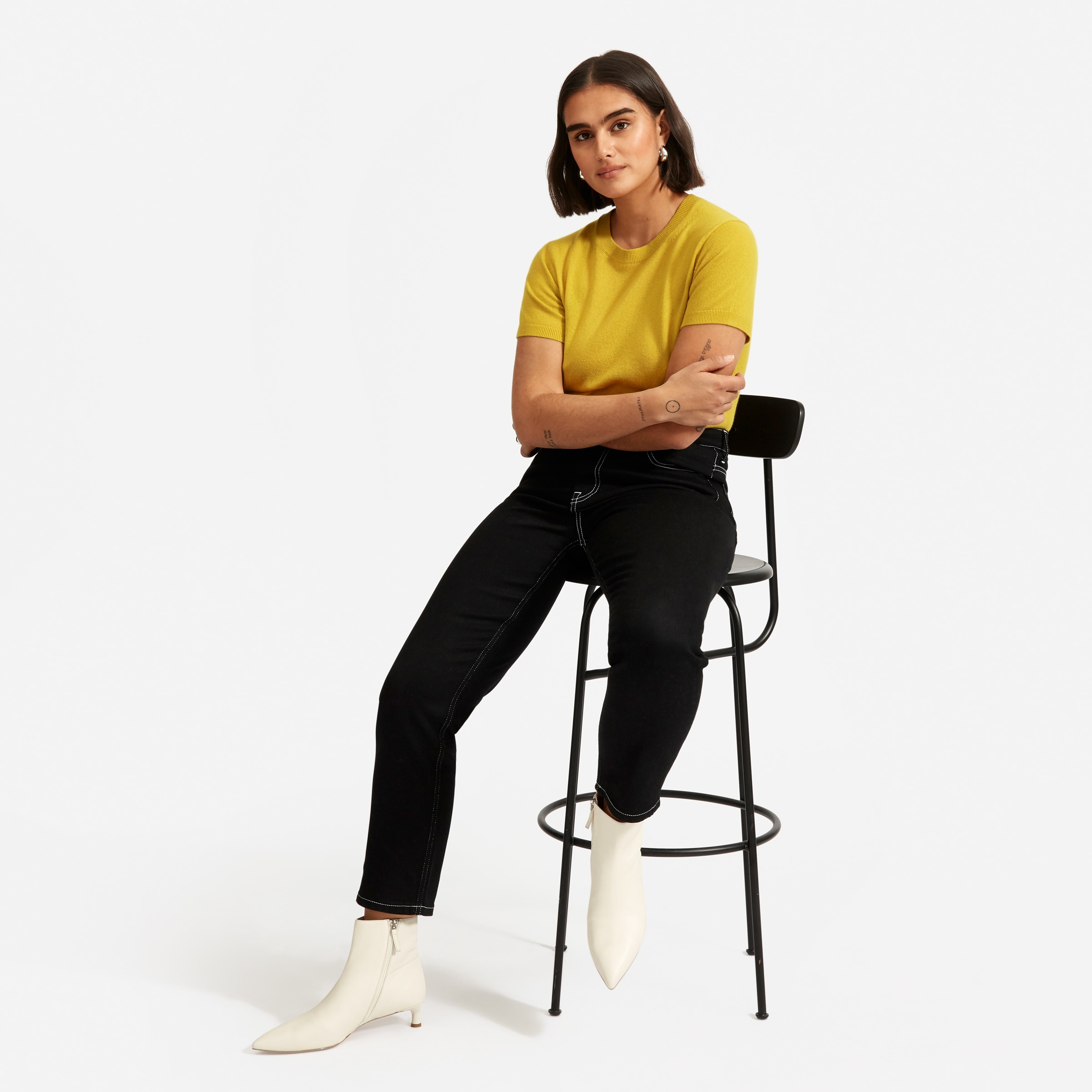 Everlane cashmere sweater tee Sale
