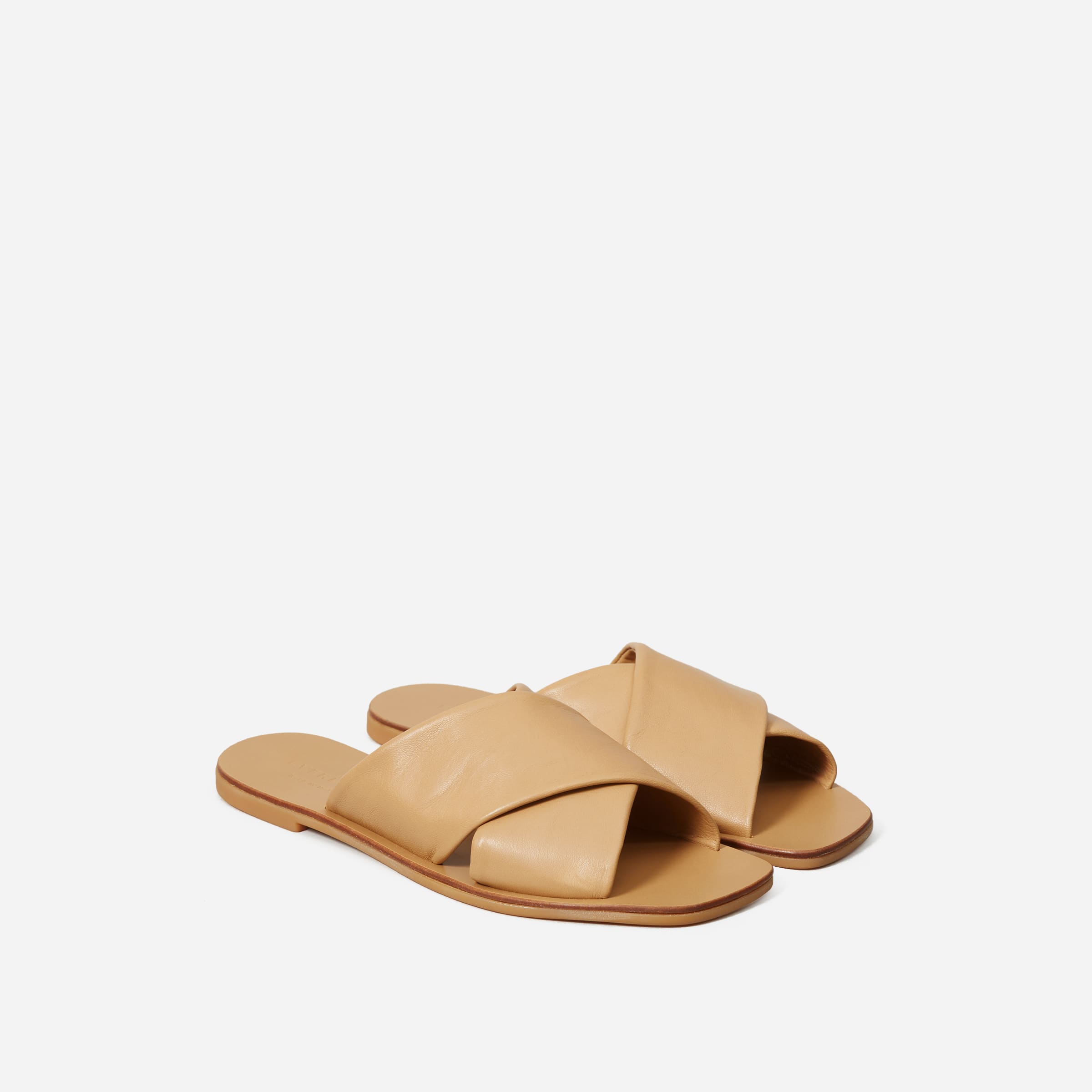 The Day Crossover Sandal Light Taupe Everlane