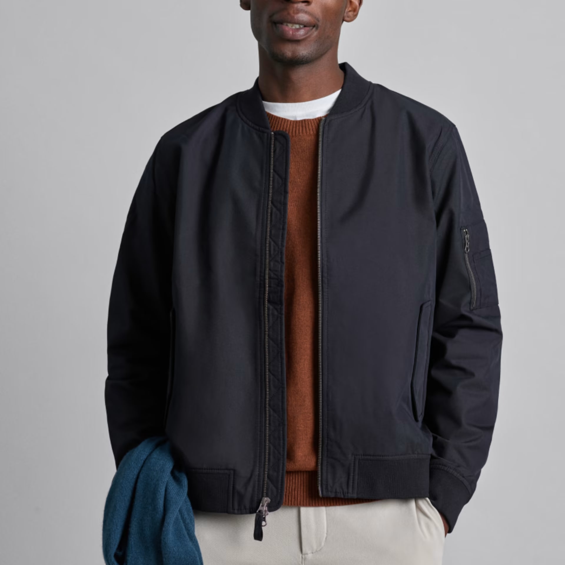 The Modern Harrington Jacket Black – Everlane