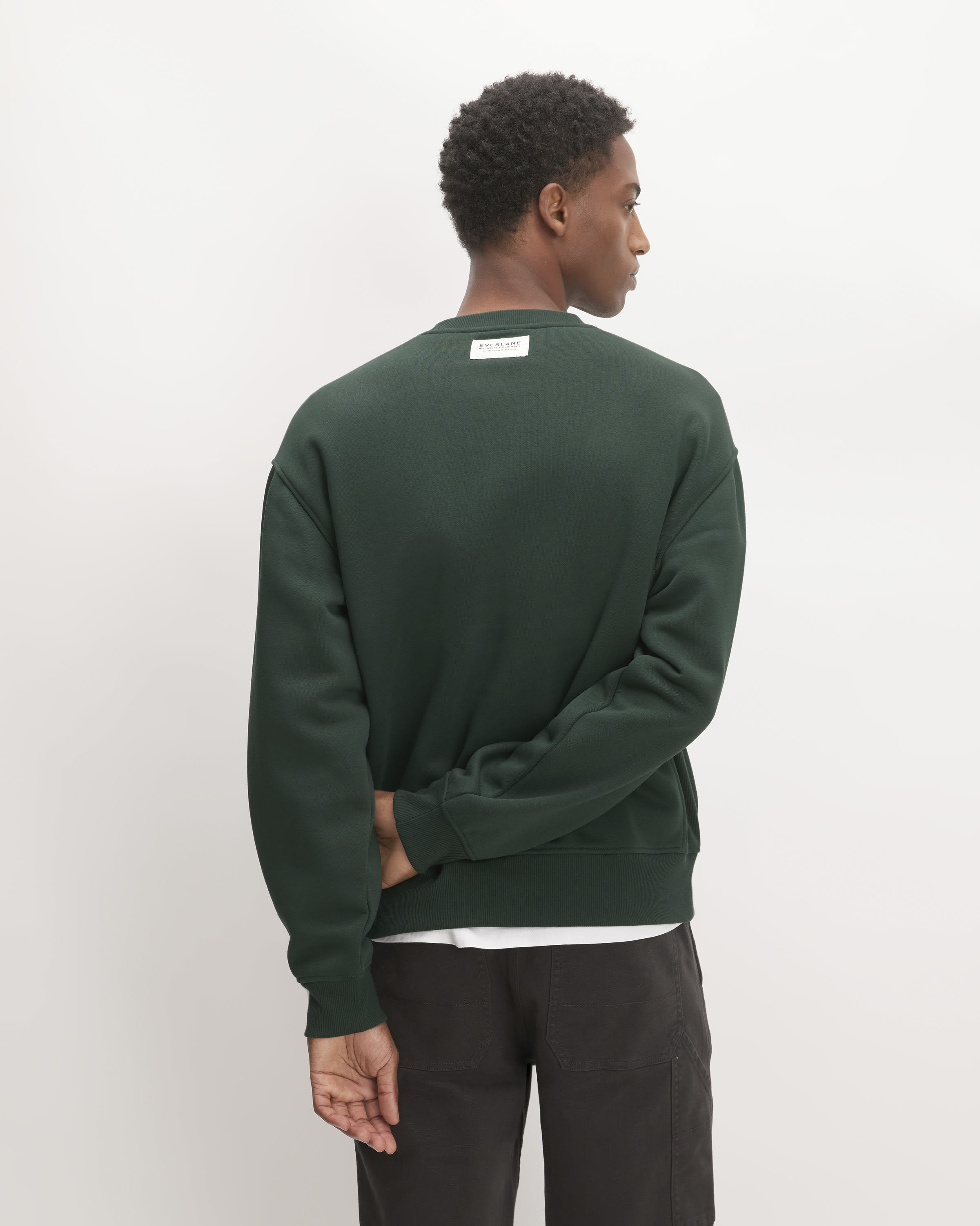 Everlane crew neck sweatshirt shop