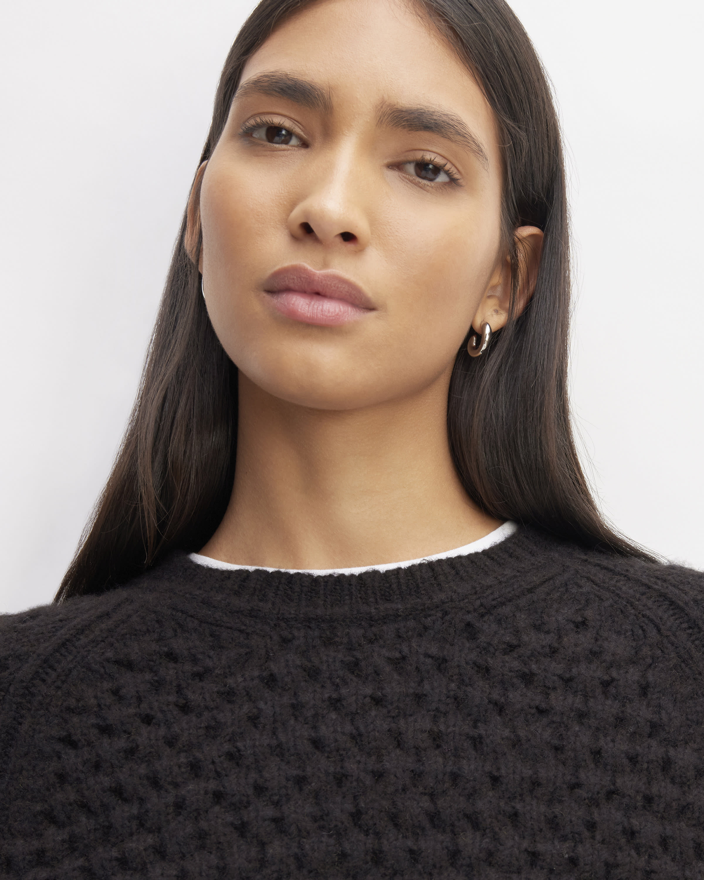 Superlative black discount turtleneck