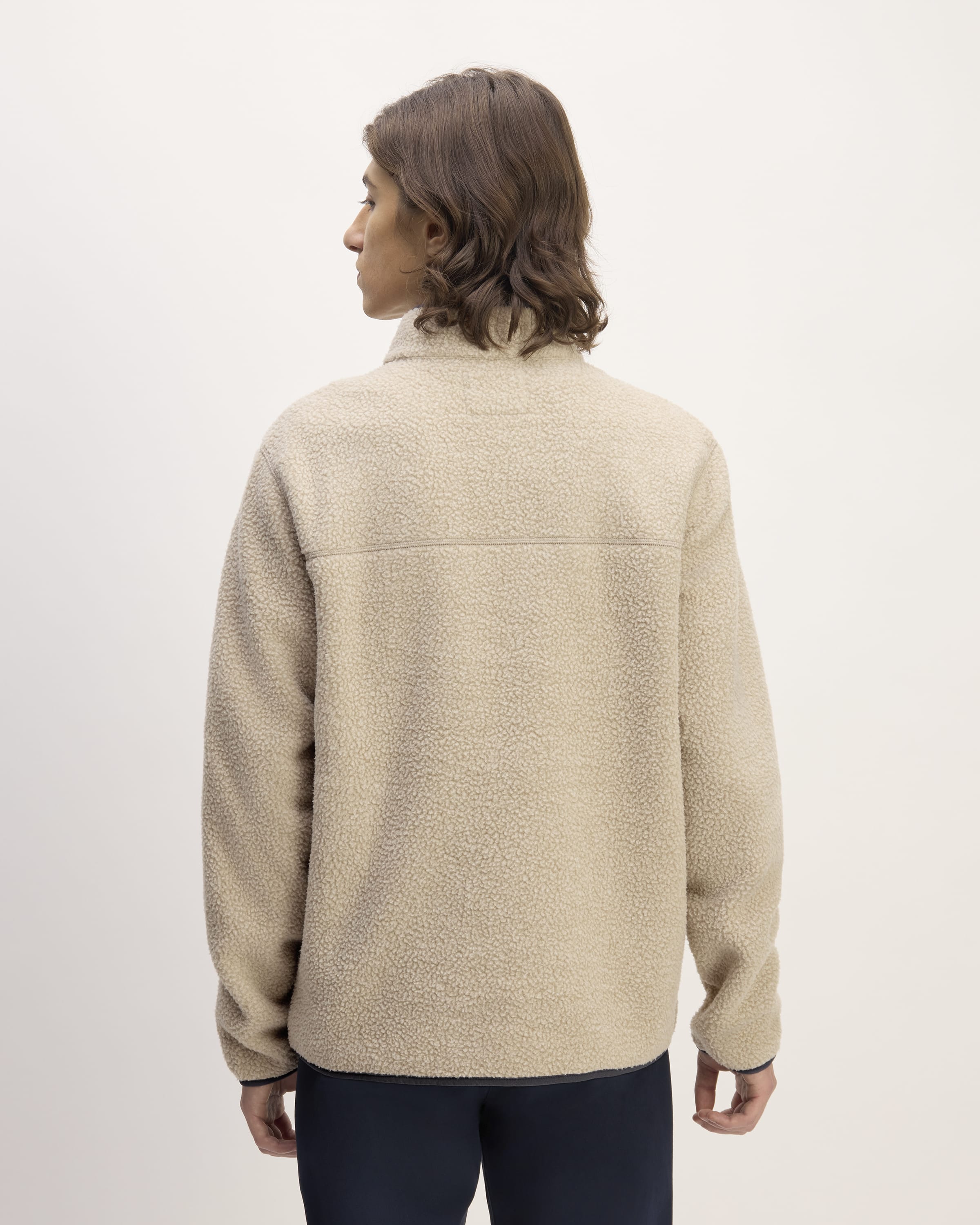 Everlane fleece cheap pullover