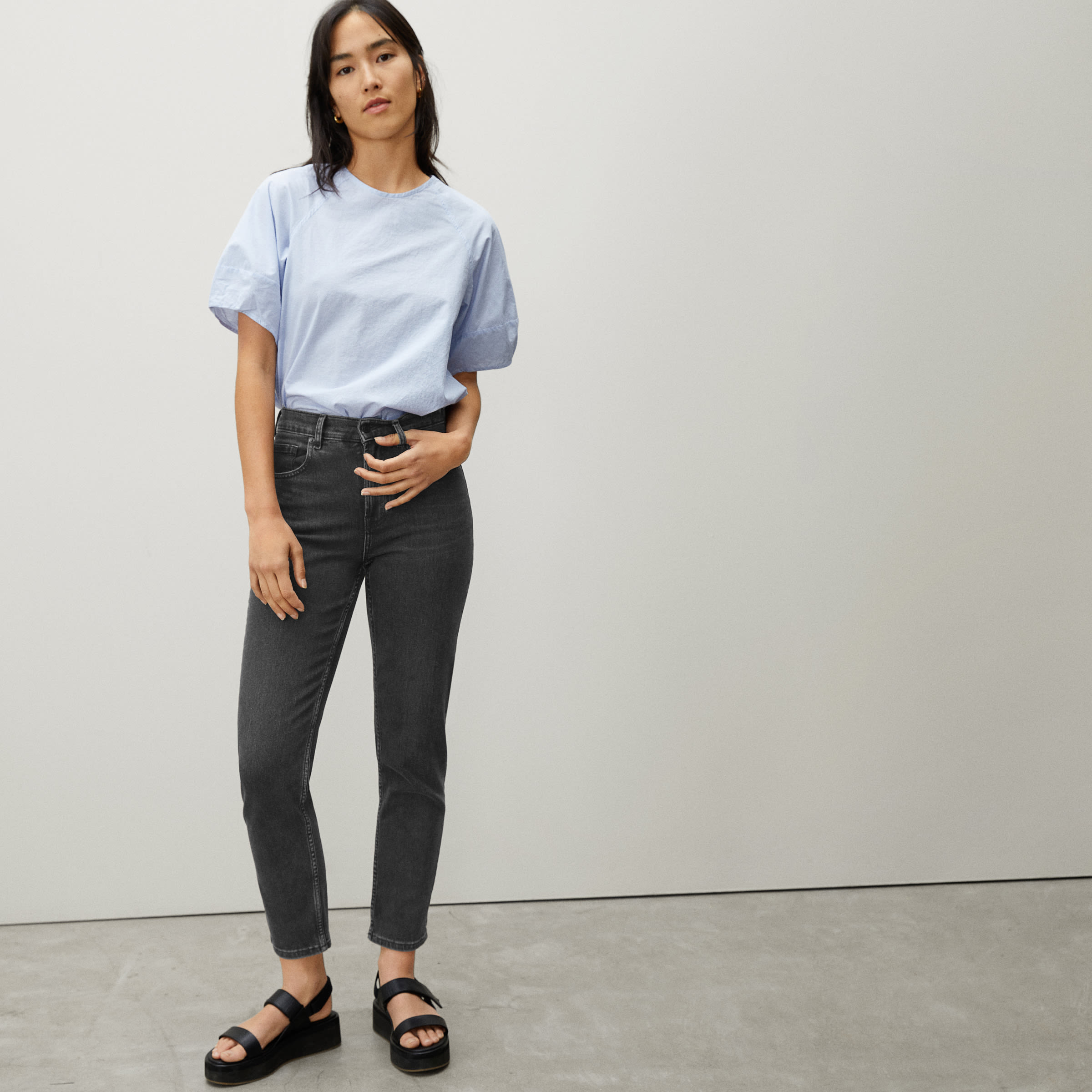 Everlane cheeky straight jeans