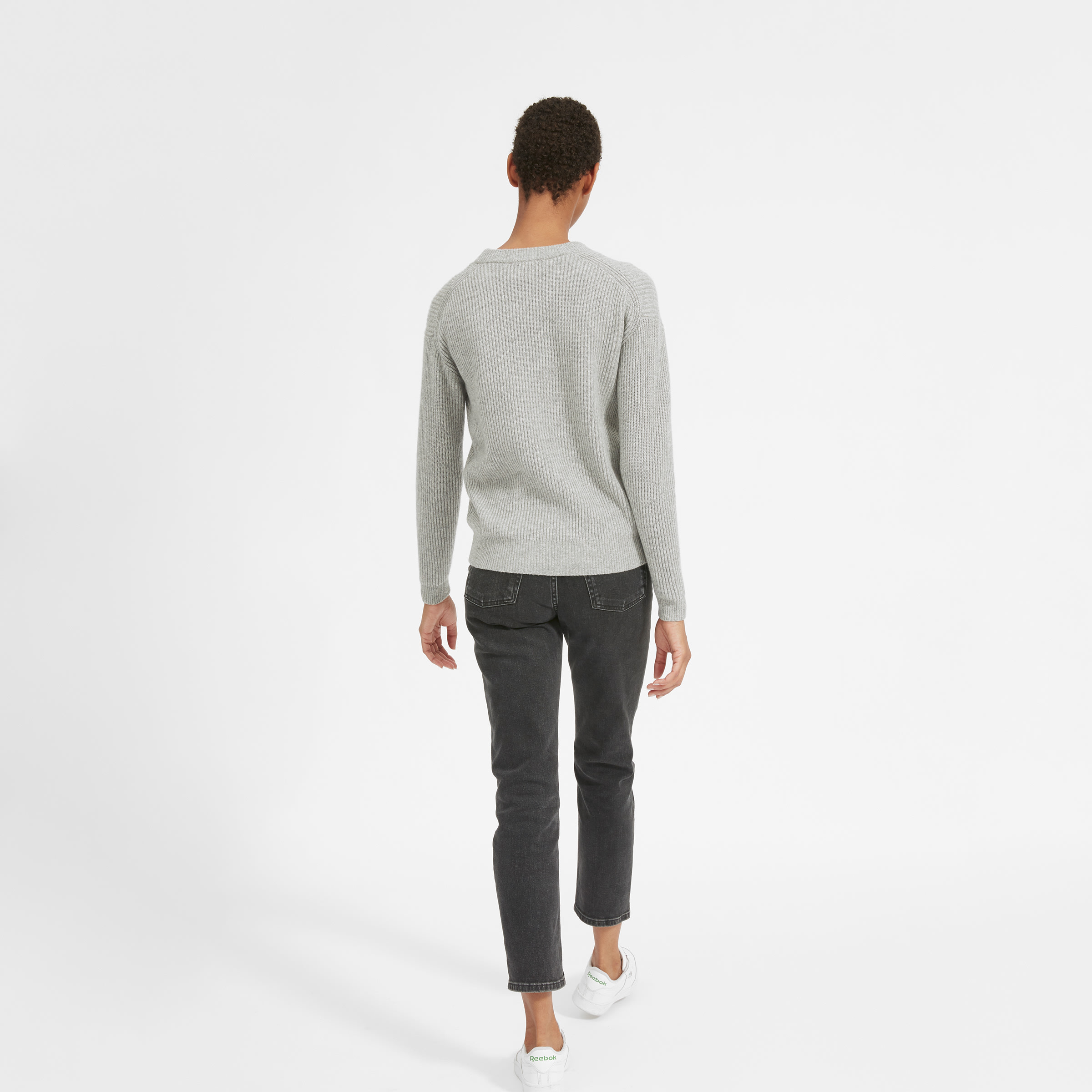 Everlane cashmere rib round hotsell crew