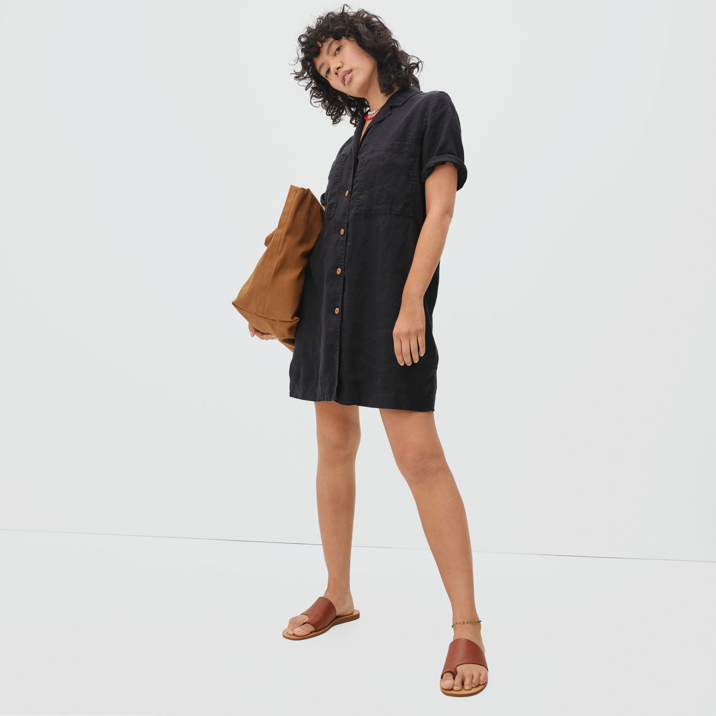 The Day Toe Post Sandal Sequoia Everlane