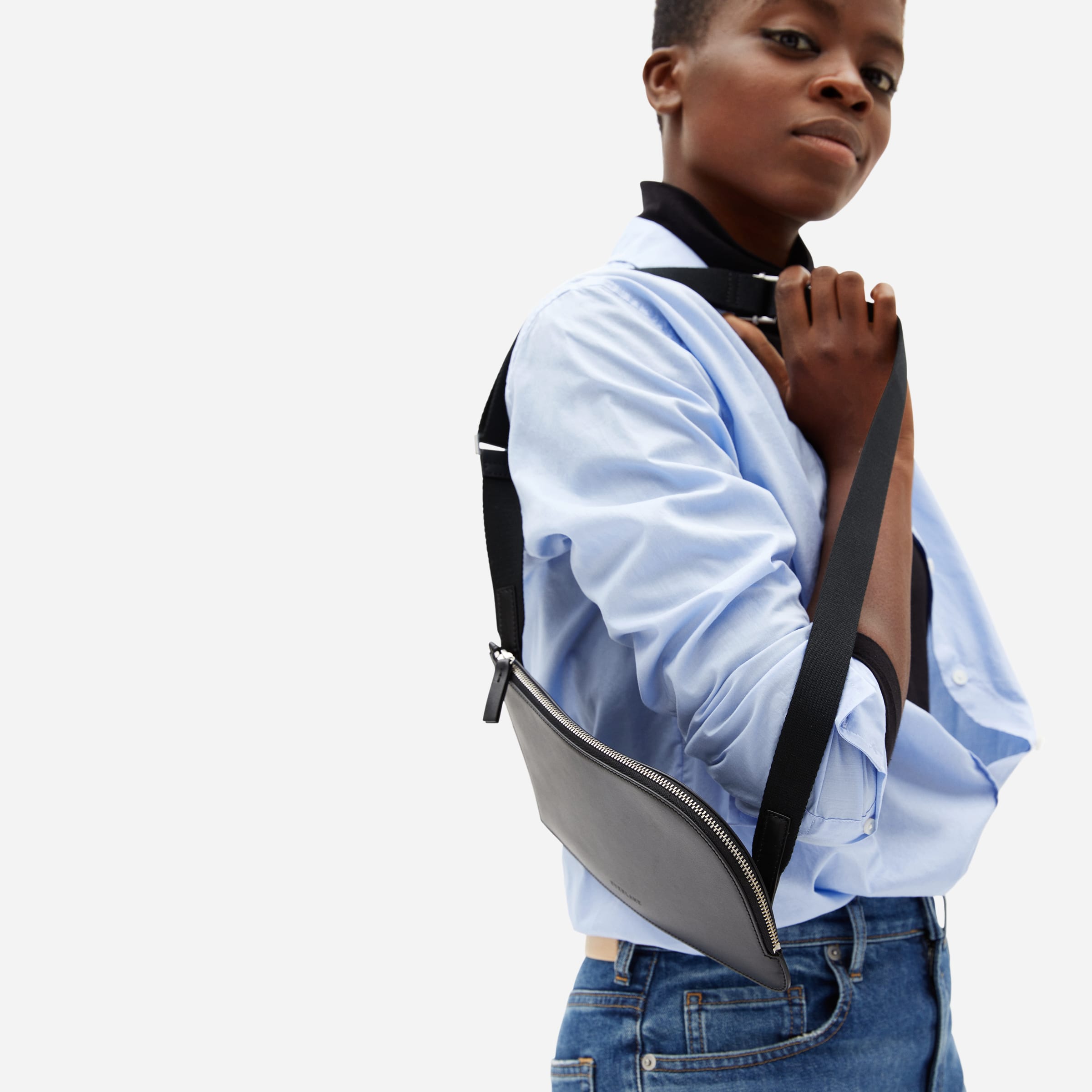 everlane leather sling