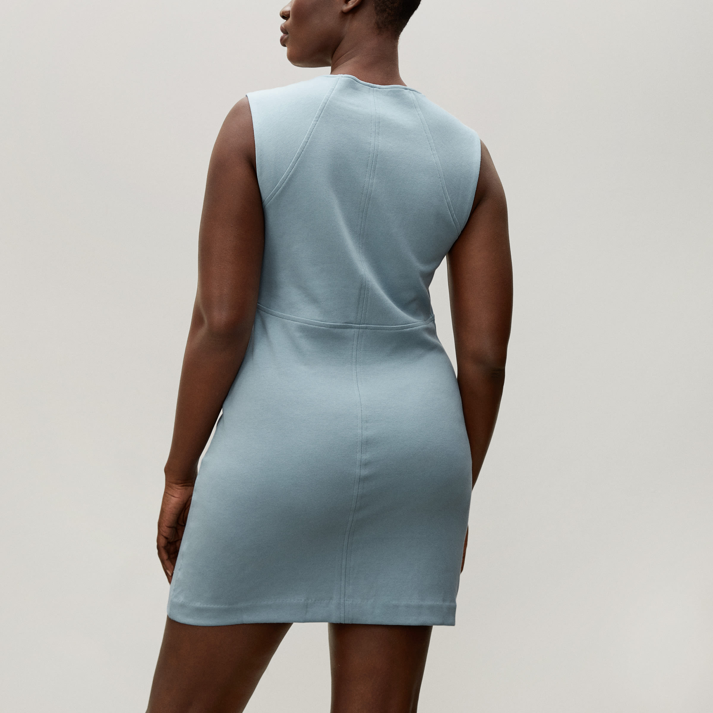 The '90s Mini Dress Seaglass – Everlane