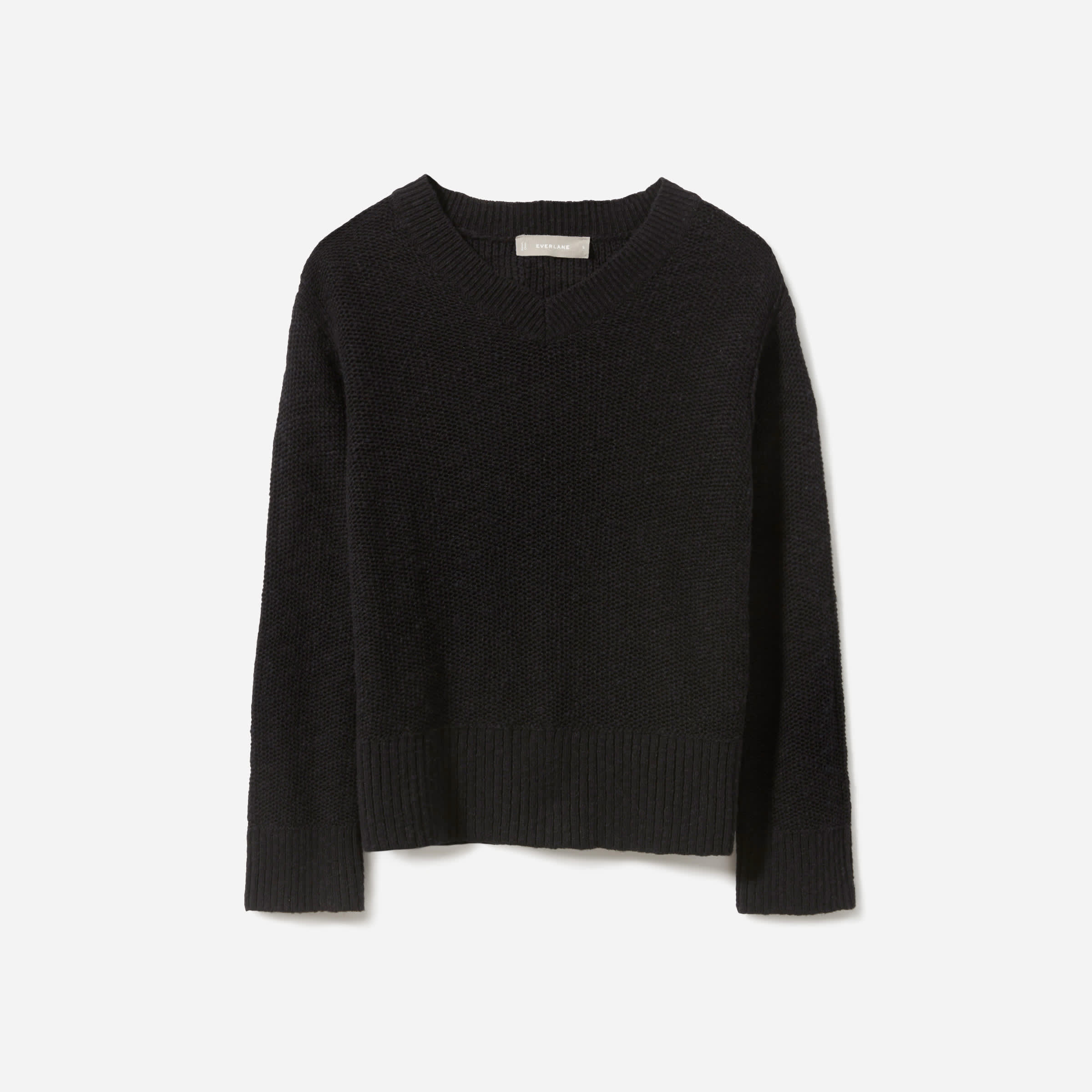 The Cotton Linen V Neck