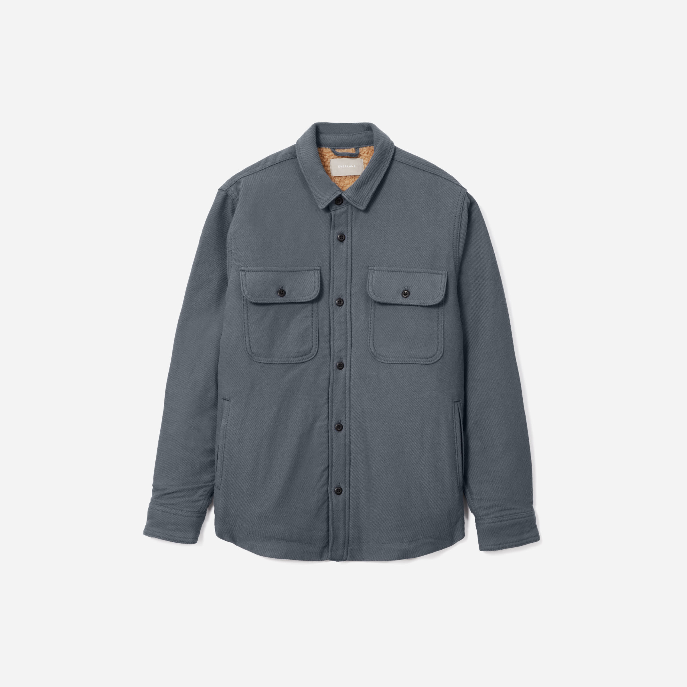 The ReNew Fleece Lined Heavyweight Overshirt Toasted Coconut