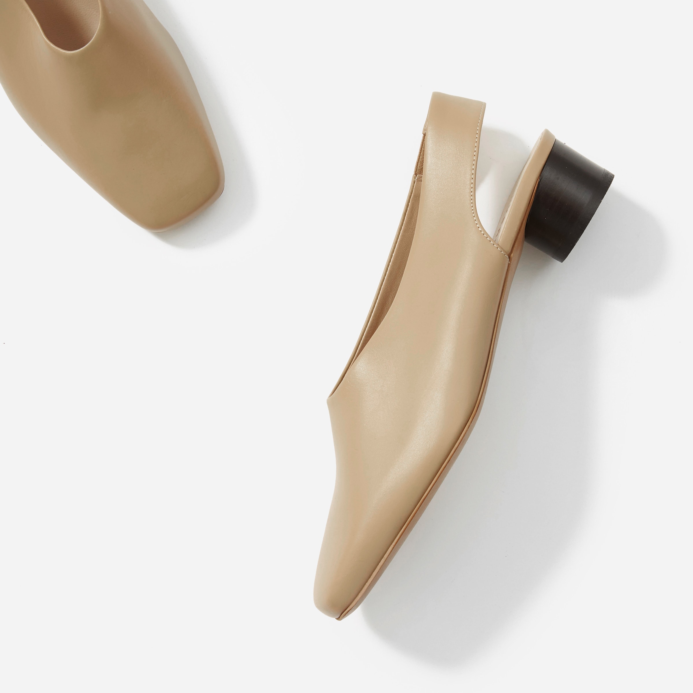 Everlane square toe 2025 slingback review